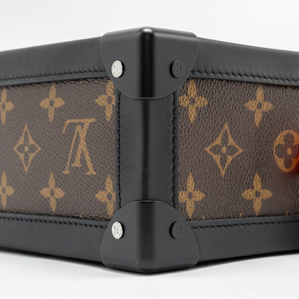 LOUIS VUITTON SOLAR RAY SOFT TRUNK LIMITED EDITION MONOGRAM CANVAS BLACK HARDWARE