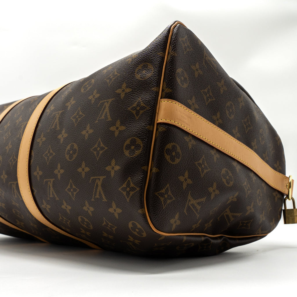 LOUIS VUITTON KEEPALL BANDOULIRE 50 MONOGRAM CANVAS GHW