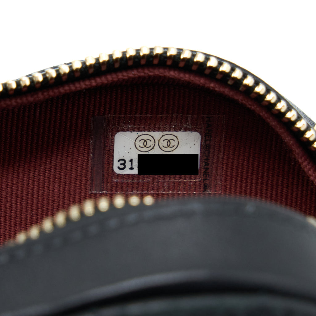 CHANEL 22S SMALL HEART BAG LAMBSKIN BLACK LGHW