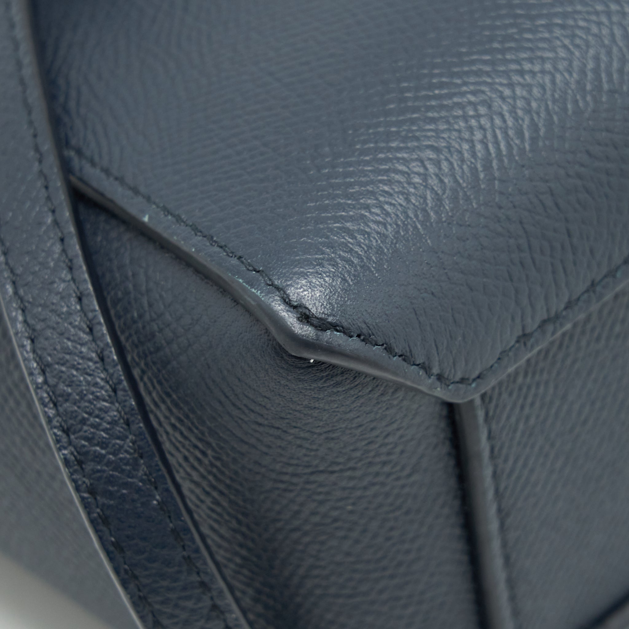 CELINE PICO BELT BAG GRAINED CALFSKIN NAVY GHW