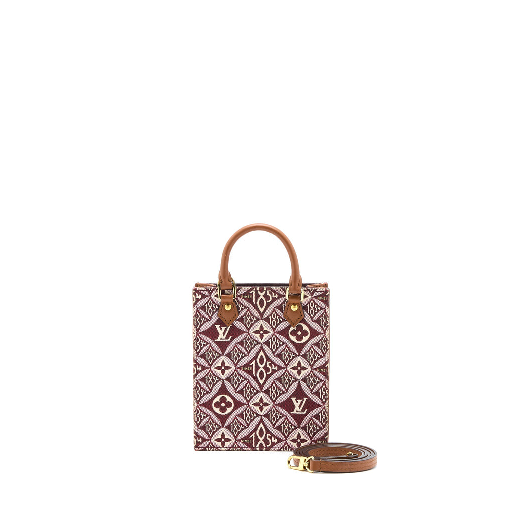 LOUIS VUITTON SINCE 1854 SAC PLAT CANVAS RED MULTICOLOUR GHW