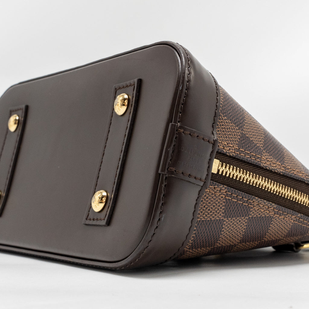 LOUIS VUITTON ALMA BB DAMIER EBENE GHW