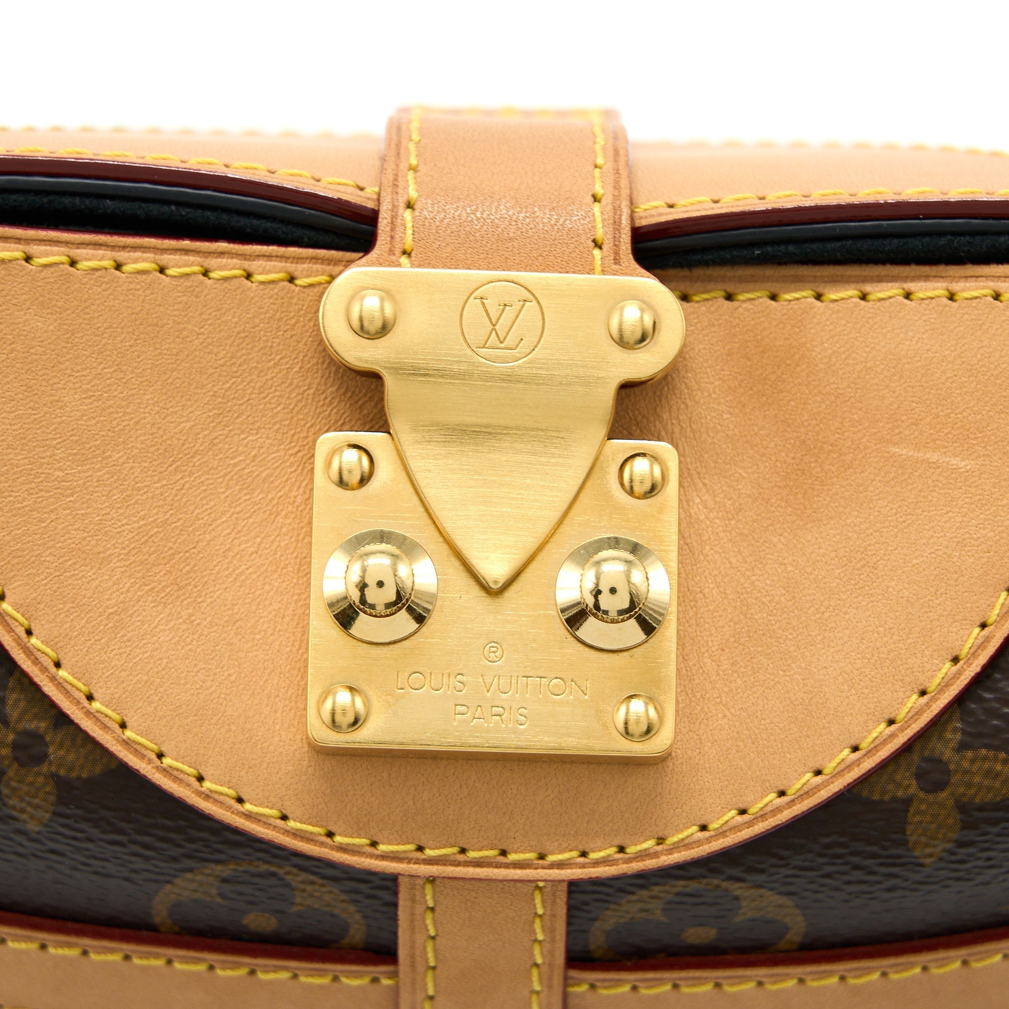 LOUIS VUITTON DUFFLE BAG MONOGRAM CANVAS GHW