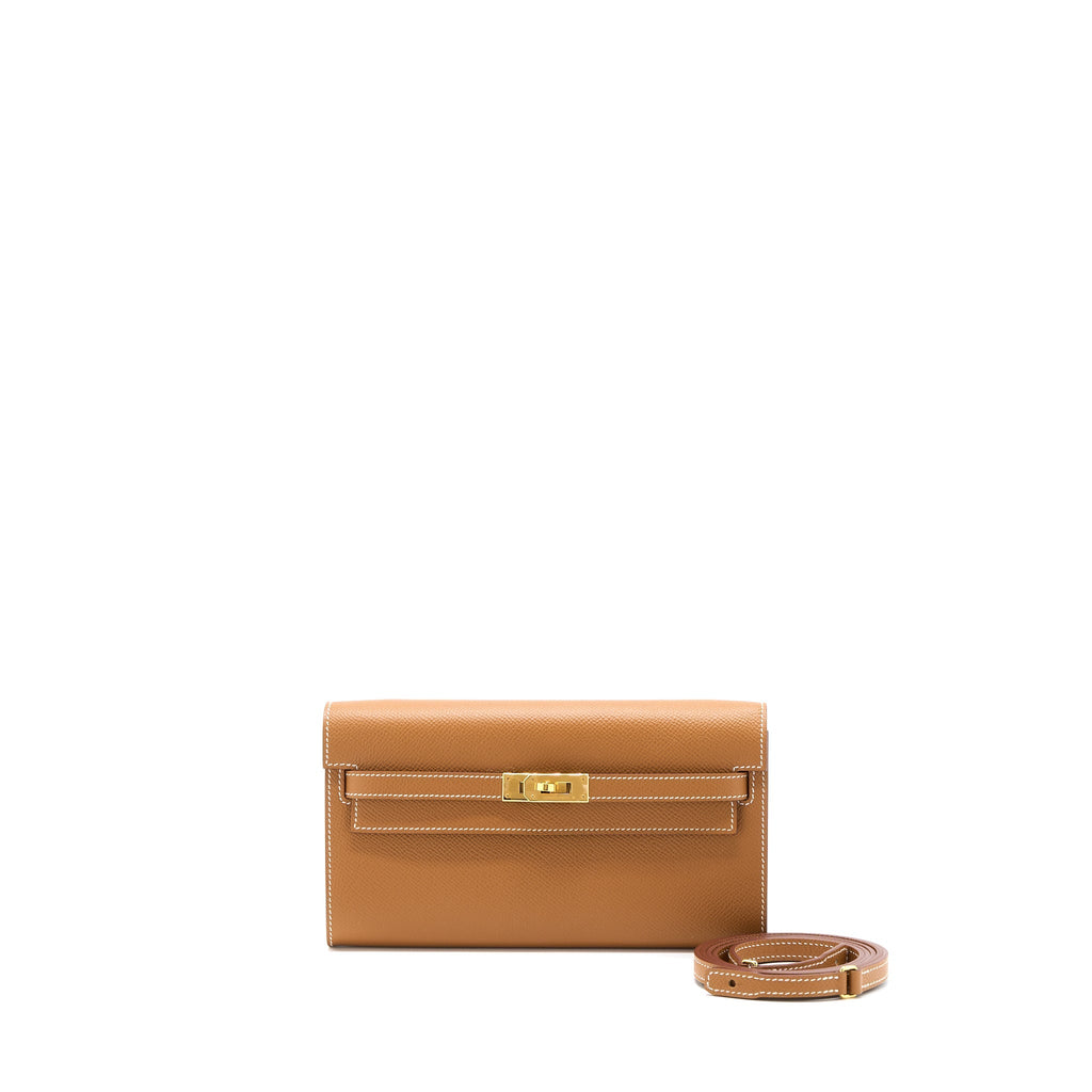 HERMES KELLY TO GO EPSOM GOLD GHW
