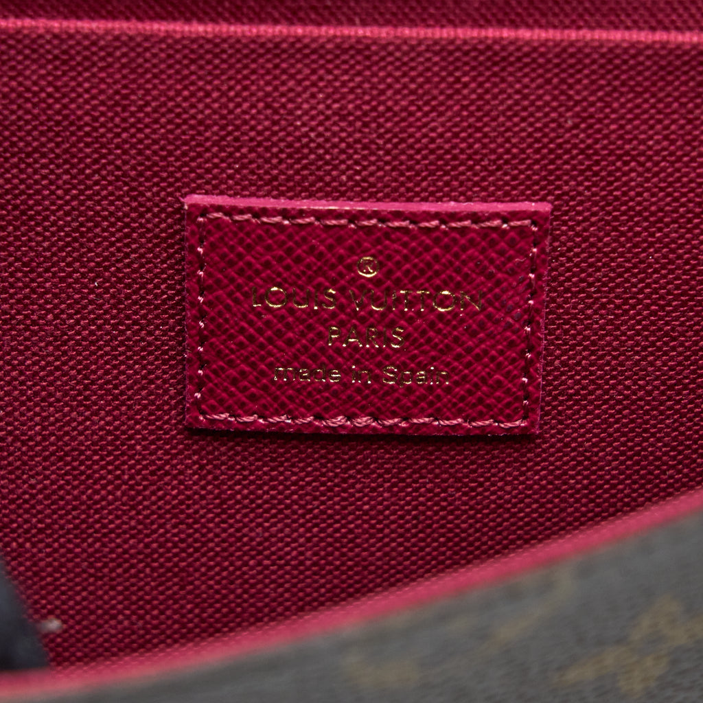 LOUIS VUITTON FELICIE POCHETTE MONOGRAM CANVAS GHW
