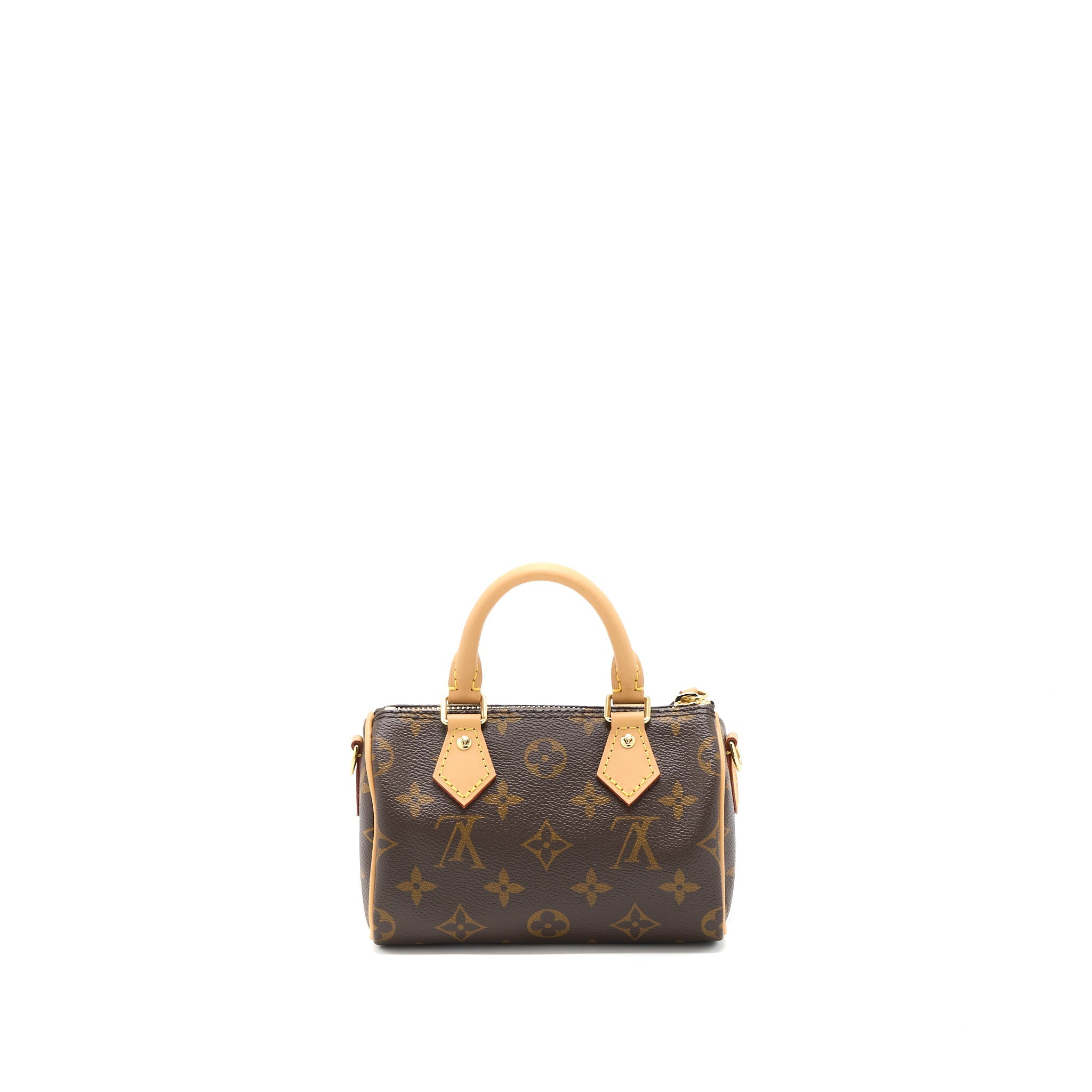 LOUIS VUITTON NANO SPEEDY MONOGRAM CANVAS GHW (NEW VERSION)