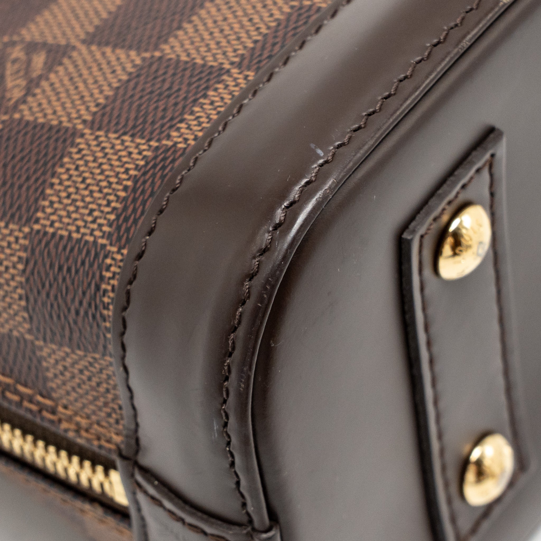 LOUIS VUITTON ALMA BB DAMIER EBENE GHW