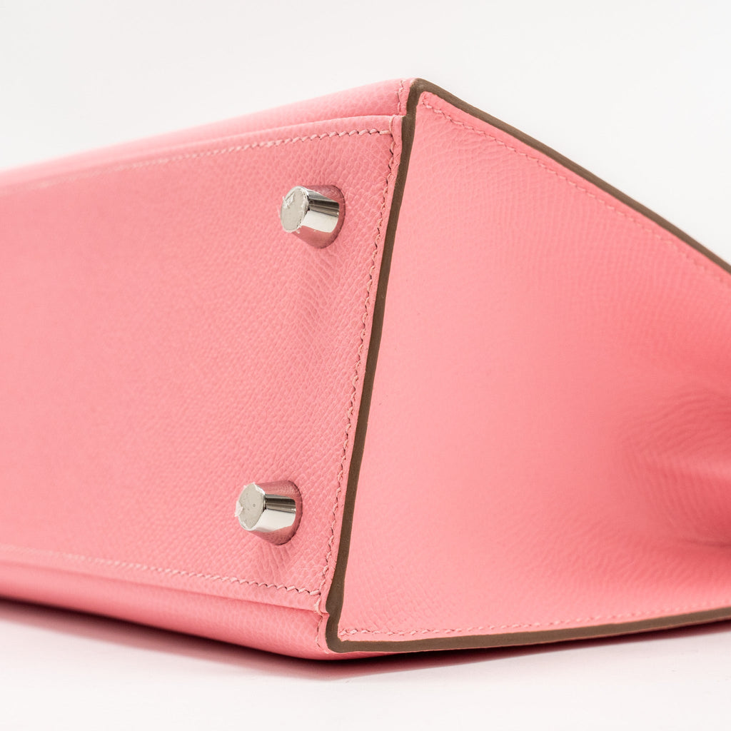 HERMES KELLY 25 EPSOM 1Q ROSE CONFETTI SHW