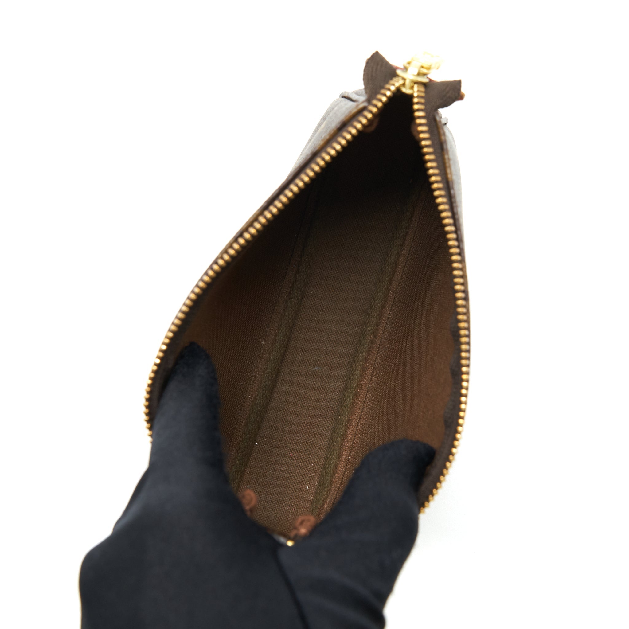 LOUIS VUITTON MINI POCHETTE MONOGRAM CANVAS GHW