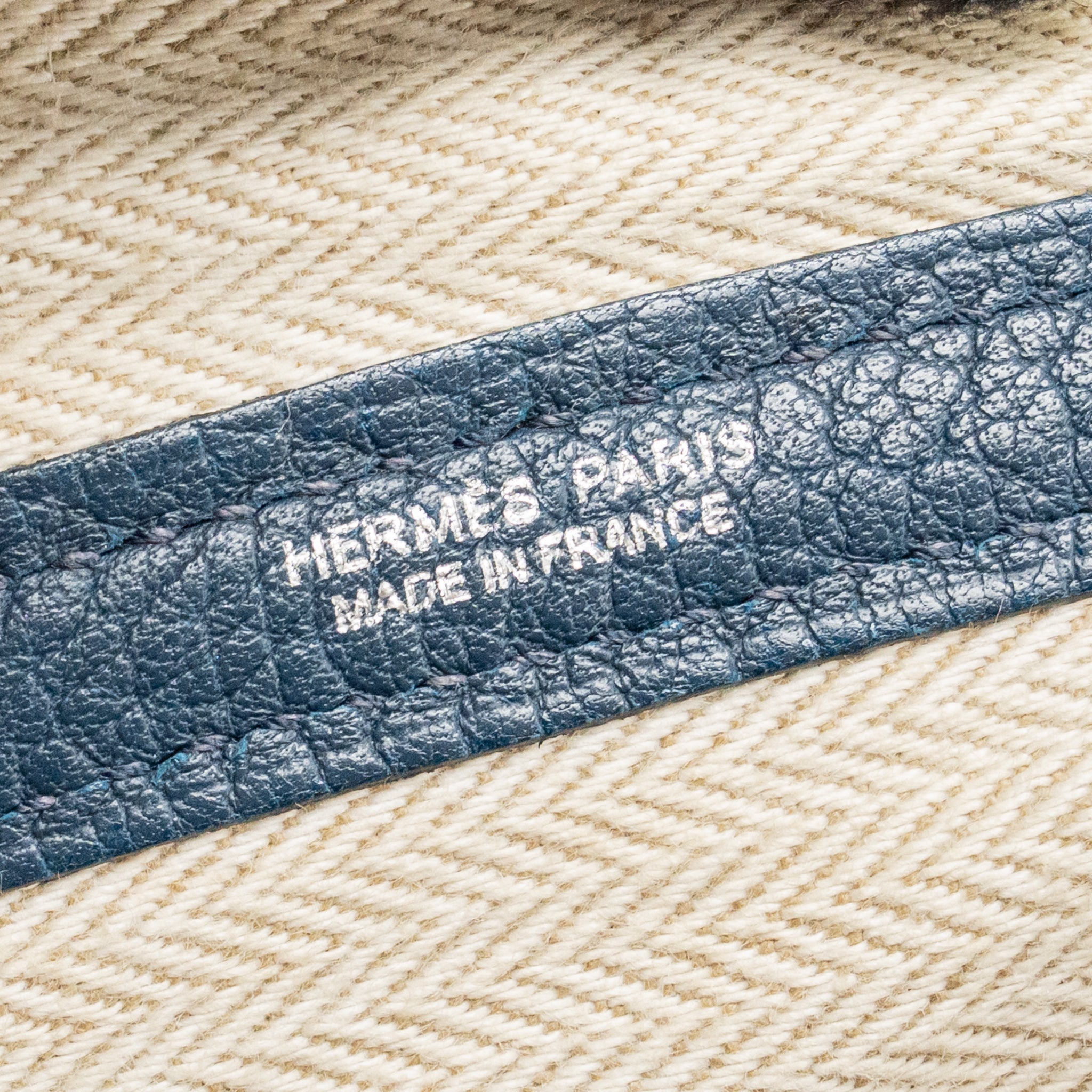 HERMES GARDEN PARTY 36 NEGONDA BLUE SHW