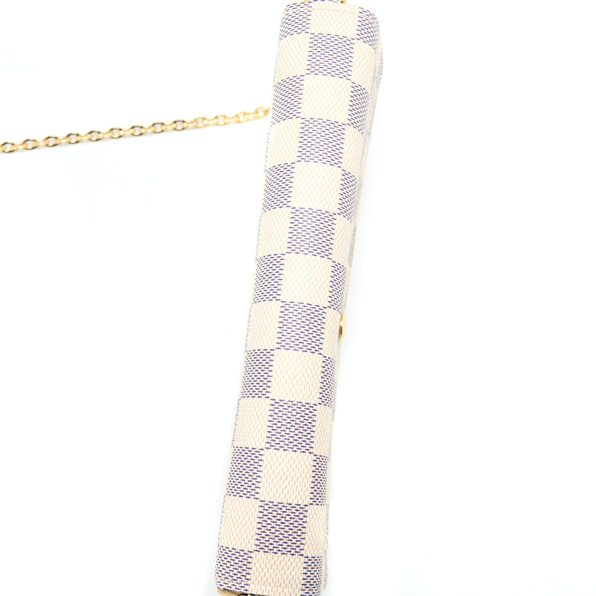 LOUIS VUITTON FELICIE POCHETTE DAMIER AZUR CANVAS GHW