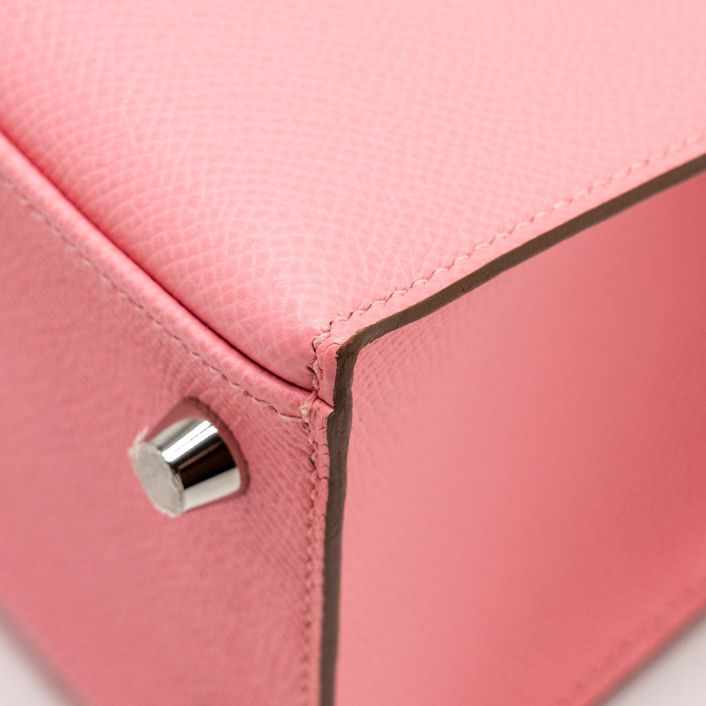 HERMES KELLY 25 EPSOM 1Q ROSE CONFETTI SHW