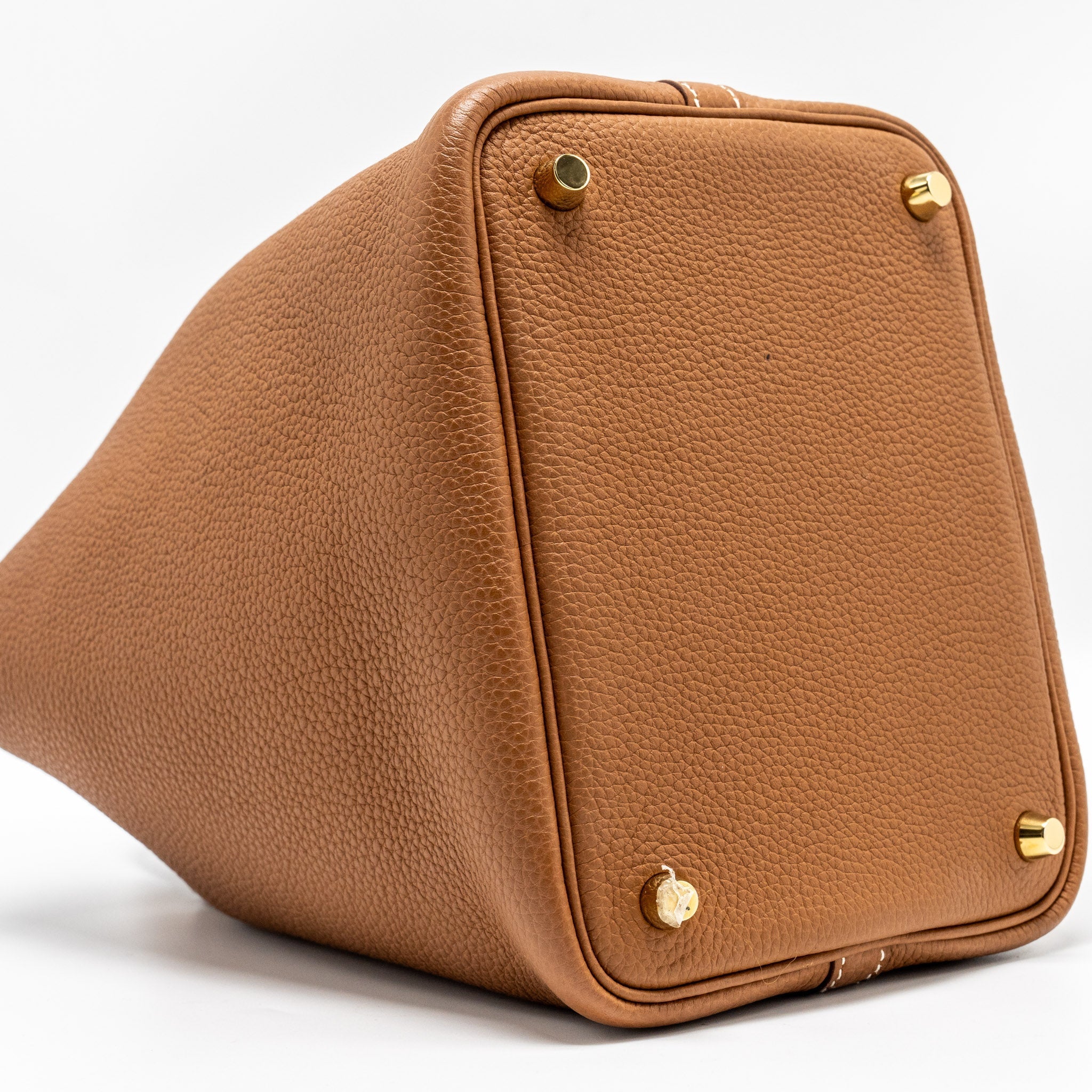 HERMES PICOTIN 18 LOCK BAG TAURILLON MAURICE GOLD GHW