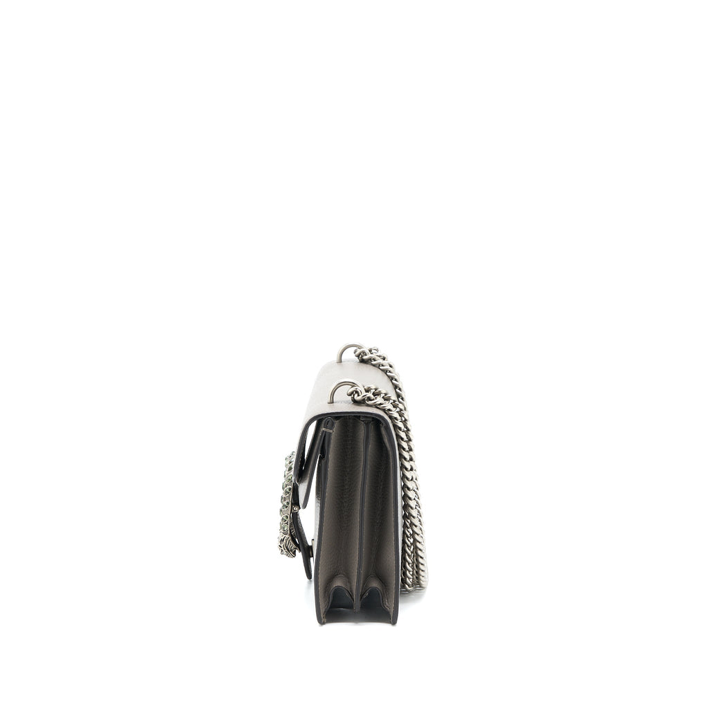 GUCCI SMALL DIONYSUS CALFSKIN GREY SHW