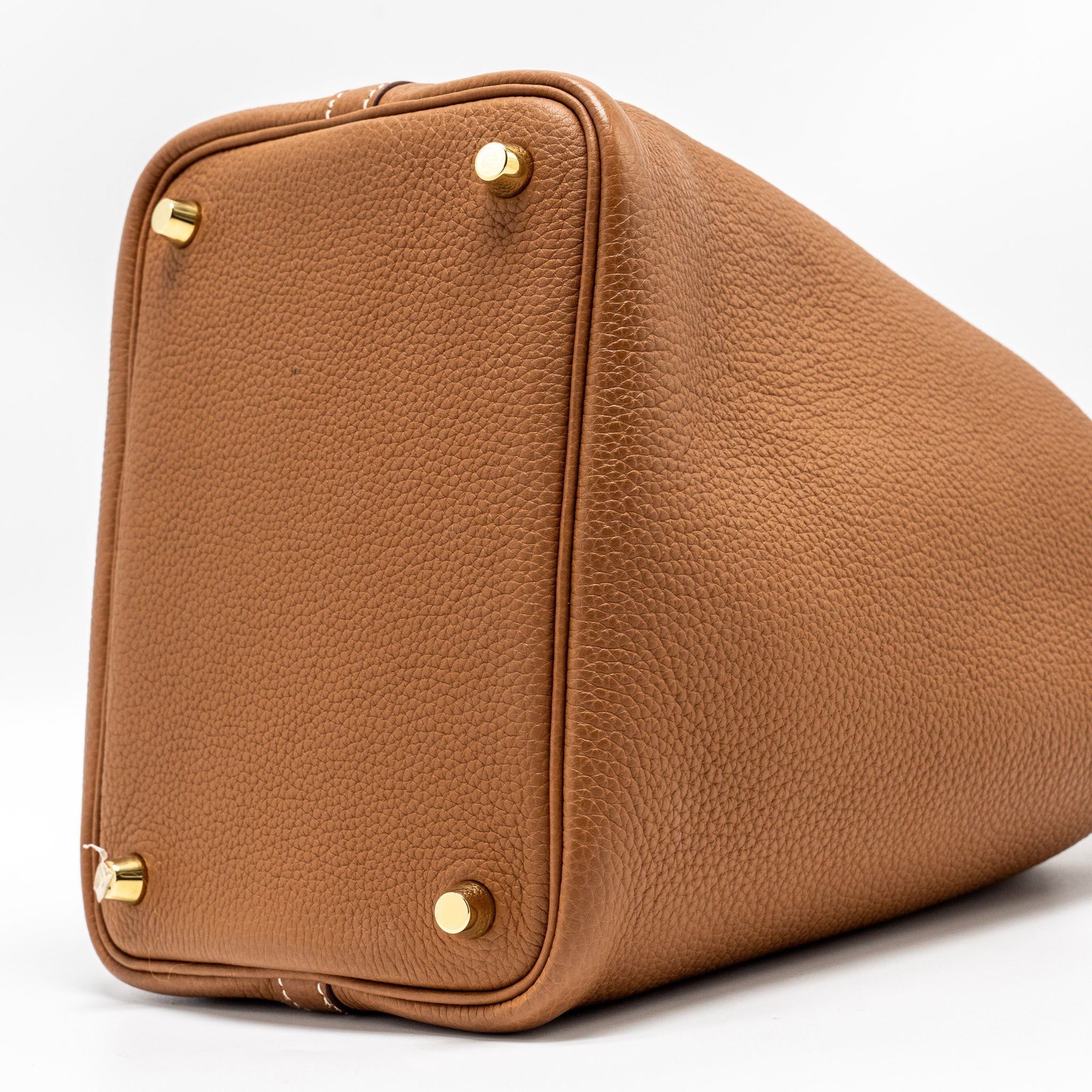 HERMES PICOTIN 18 LOCK BAG TAURILLON MAURICE GOLD GHW