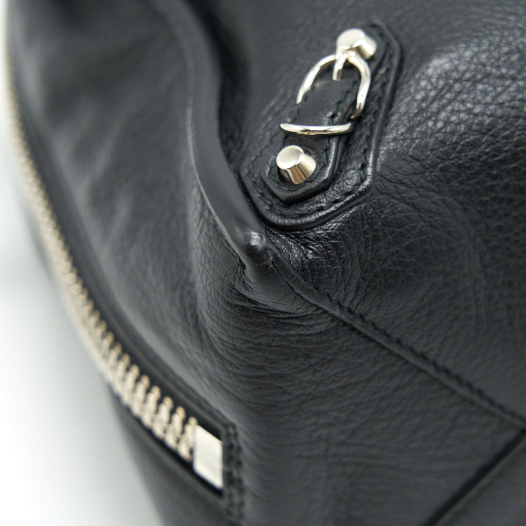 BALENCIAGA PAPIER A4 CLASSIC STUDS BAG LEATHER BLACK