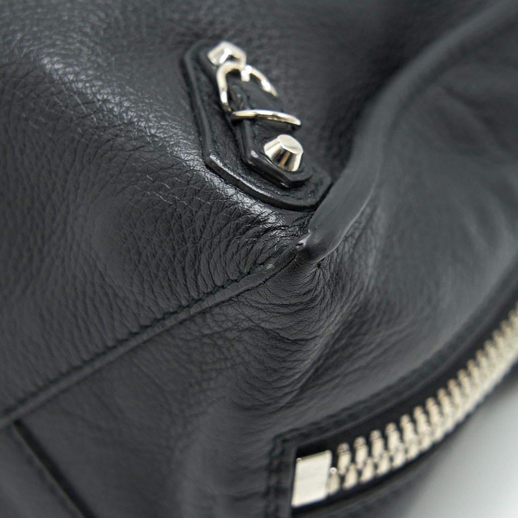 BALENCIAGA PAPIER A4 CLASSIC STUDS BAG LEATHER BLACK