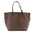 LOUIS VUITTON NEVERFULL MM DAMIER EBENE CANVAS GHW