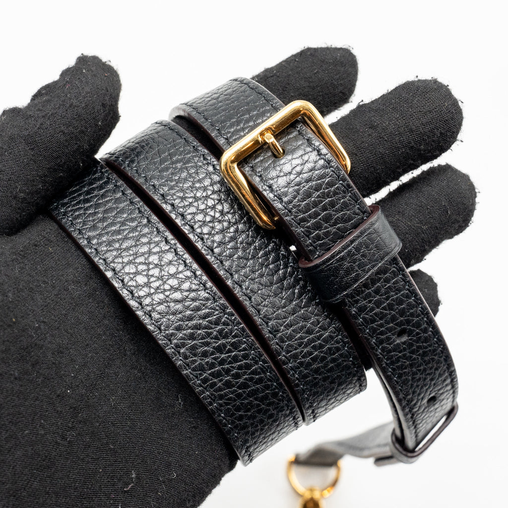 LOUIS VUITTON CAPUCINES BB CALFSKIN BLACK GHW