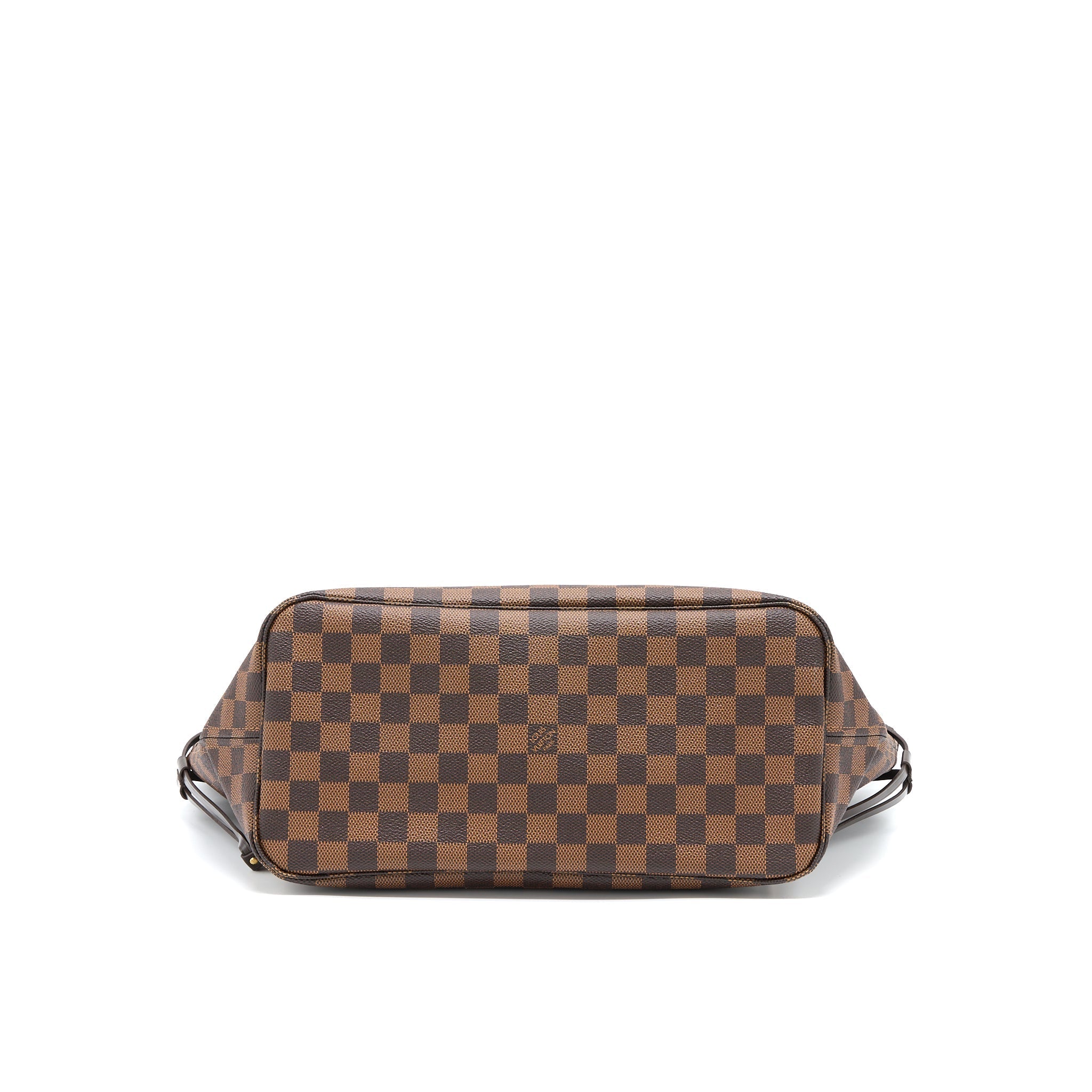 LOUIS VUITTON NEVERFULL MM DAMIER EBENE CANVAS GHW