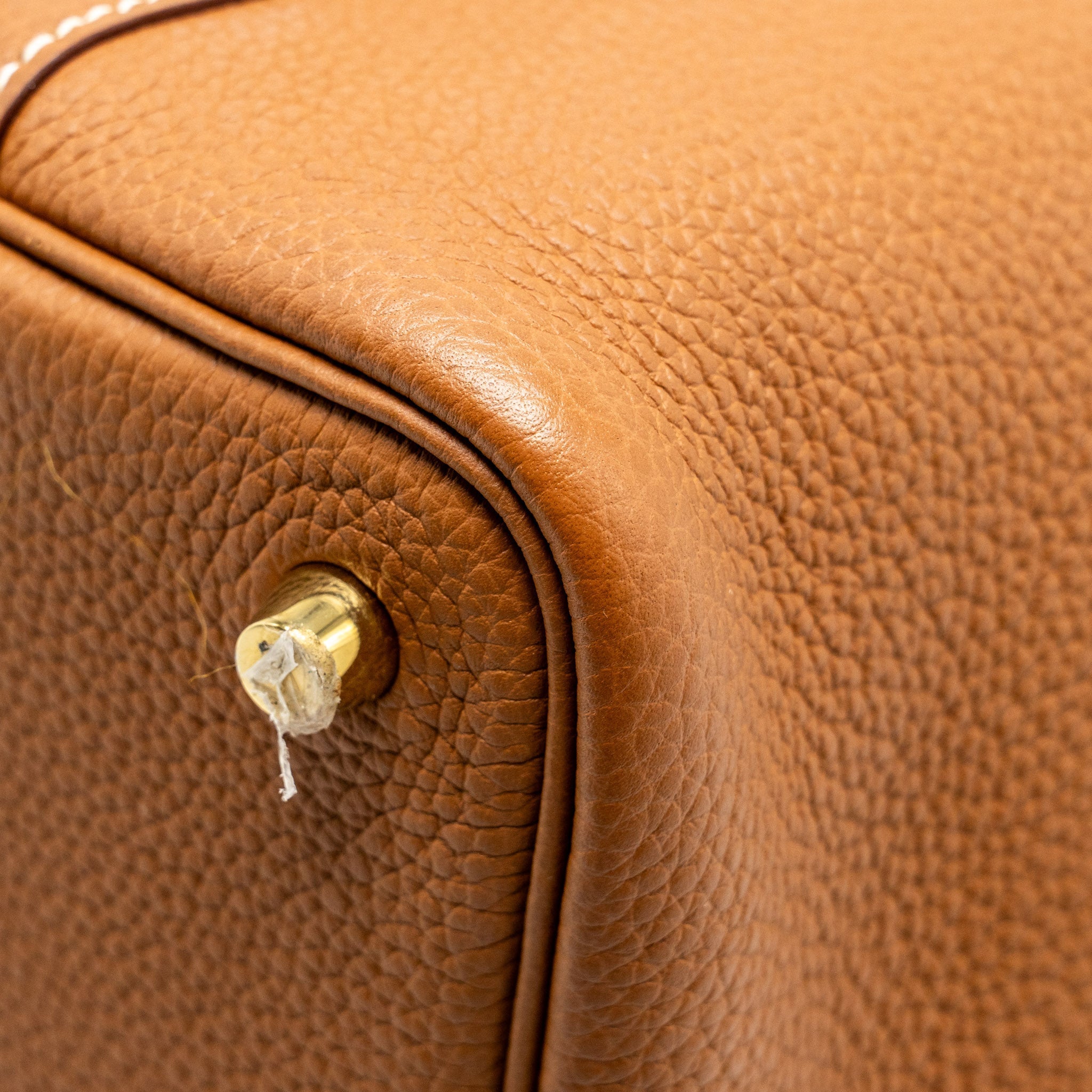 HERMES PICOTIN 18 LOCK BAG TAURILLON MAURICE GOLD GHW
