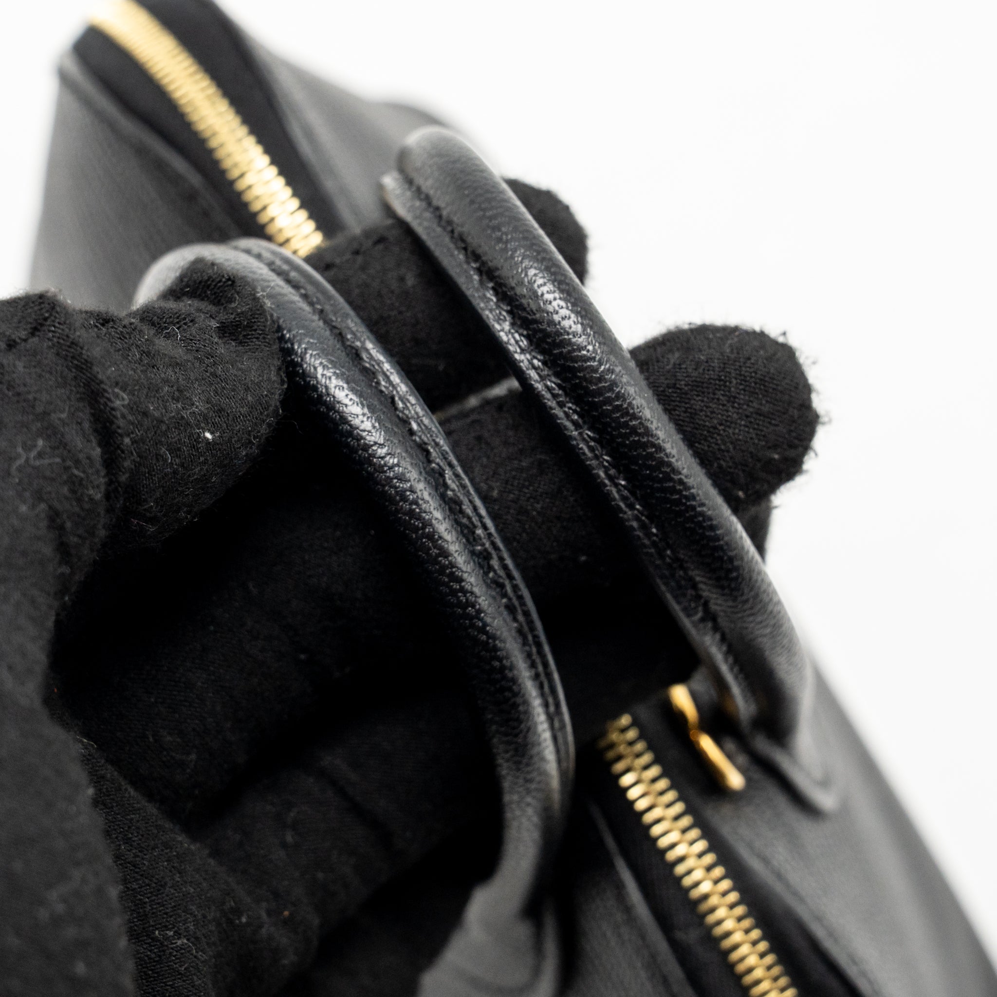 HERMES MINI BOLIDE CHEVRE MYSORE BLACK GHW