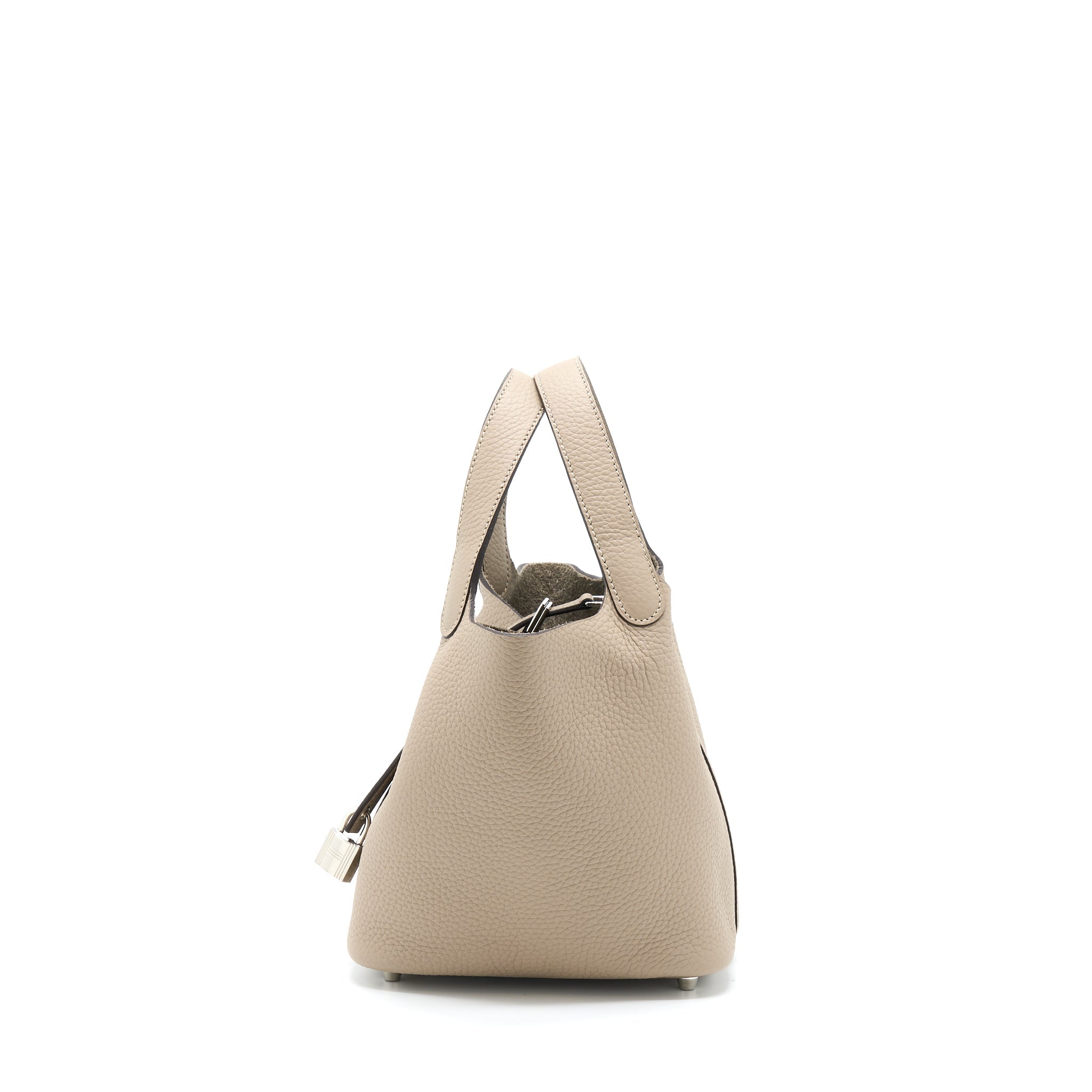HERMES PICOTIN 18 CLEMENCE 81 GRIS TOURT SHW