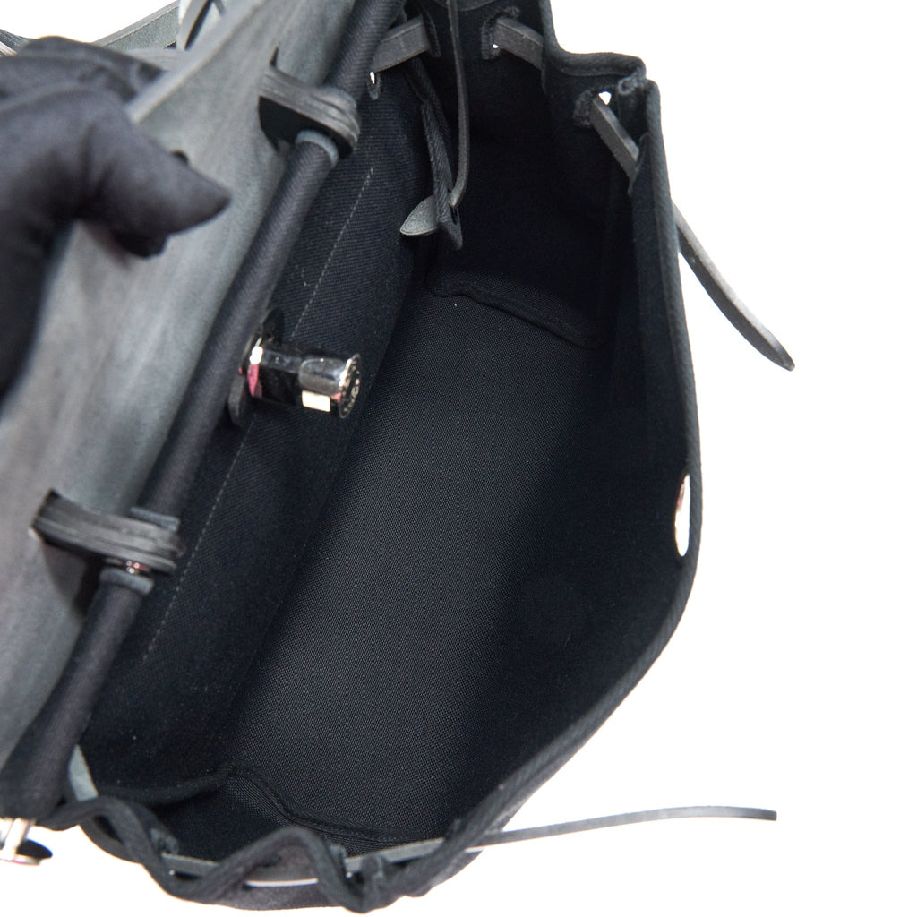 HERMES HERBAG ZIP 31 RETOUR BAG BLACK SHW