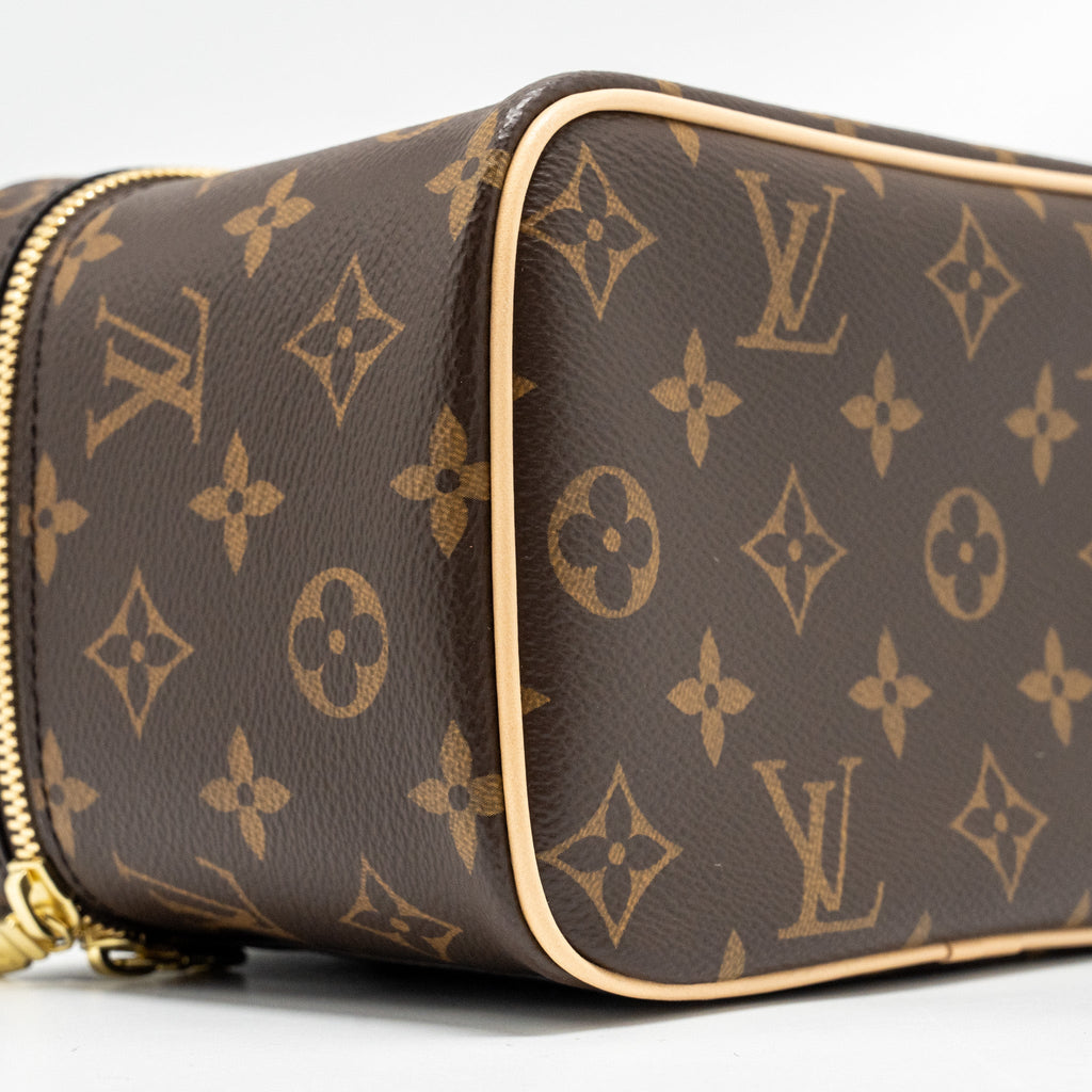 LOUIS VUITTON NICE MINI MONOGRAM CANVAS GHW