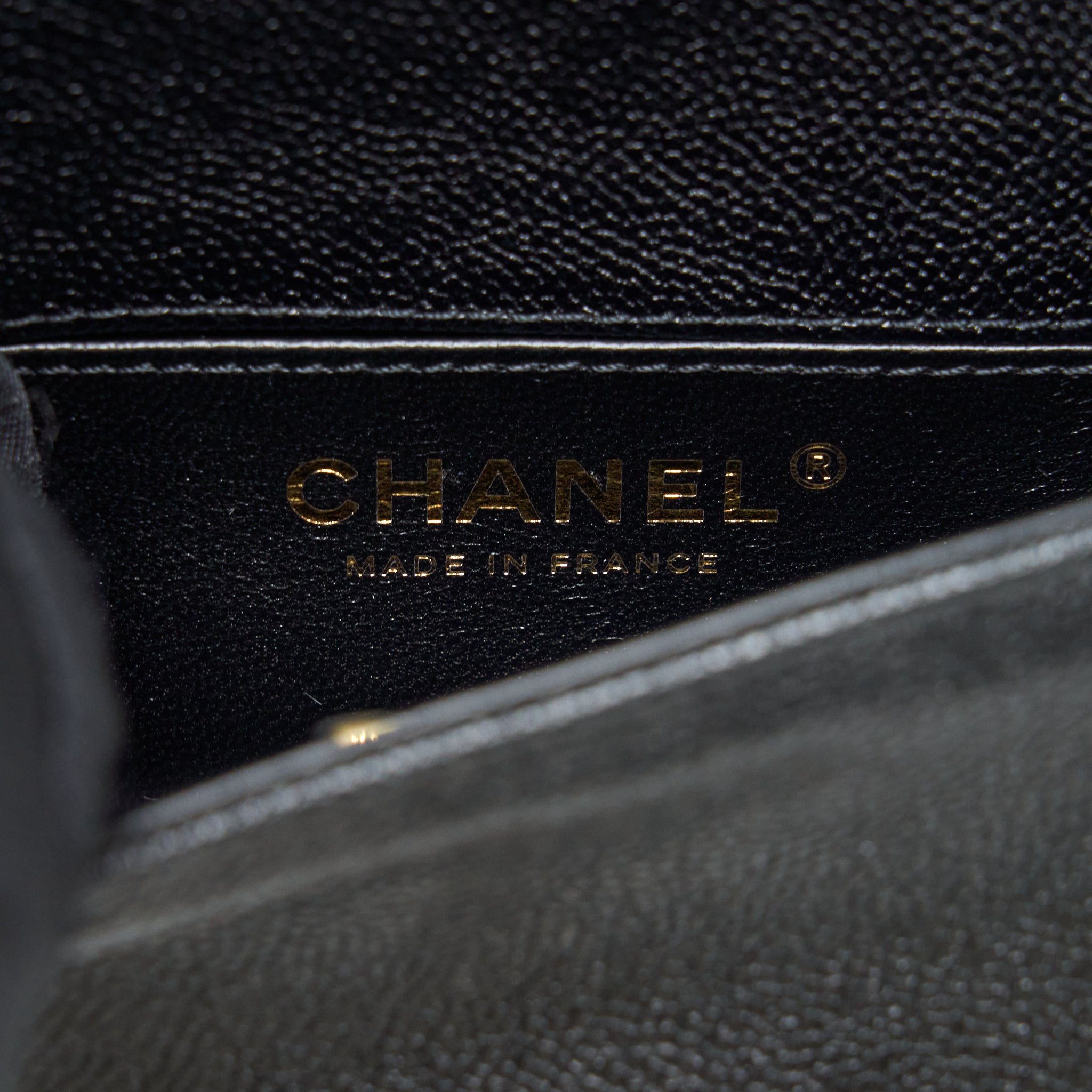 CHANEL MINI CHEVRON BOY BAG GRAINED CALFSKIN BLACK LGHW