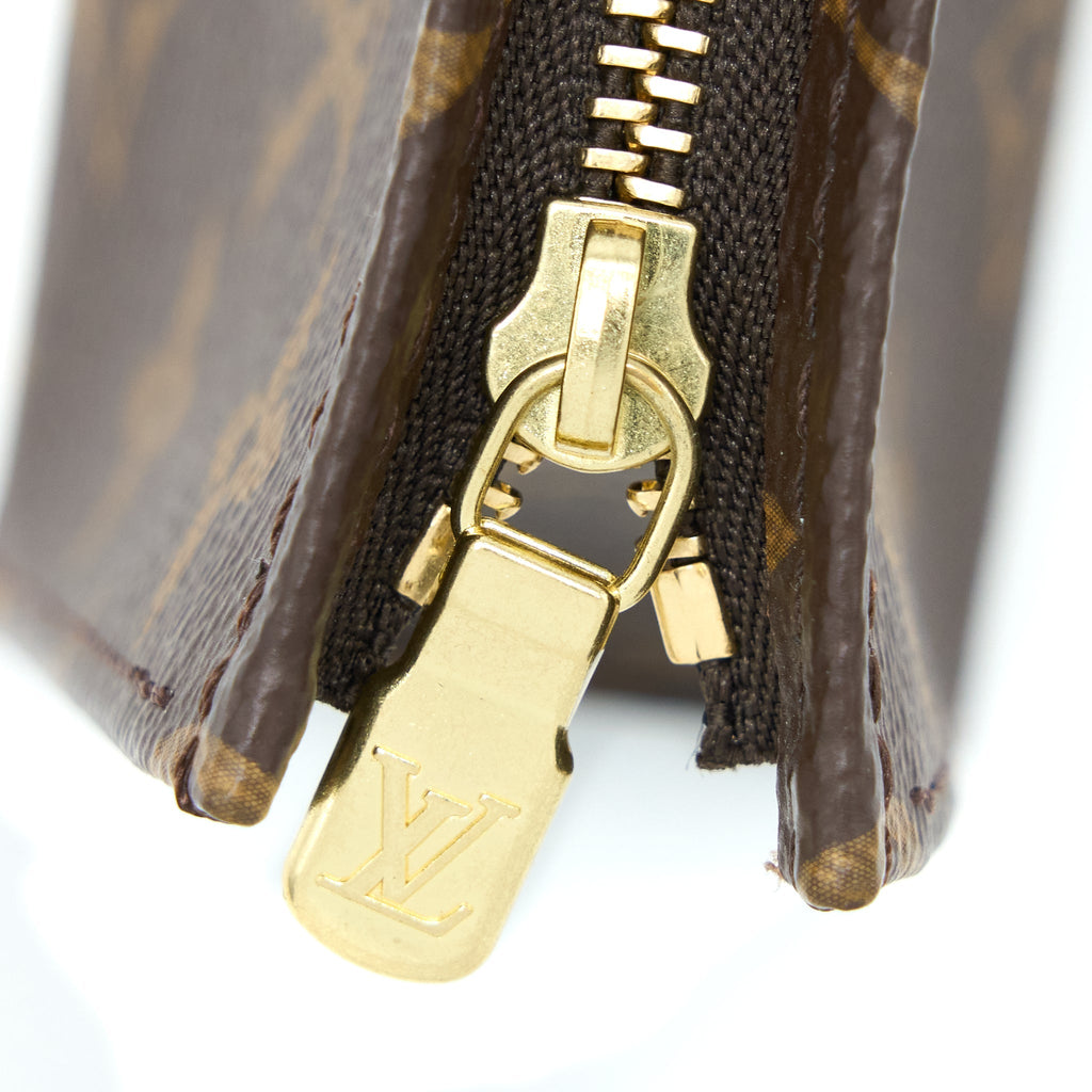 LOUIS VUITTON TOILETRY POCHETTE 15 MONOGRAM CANVAS GHW