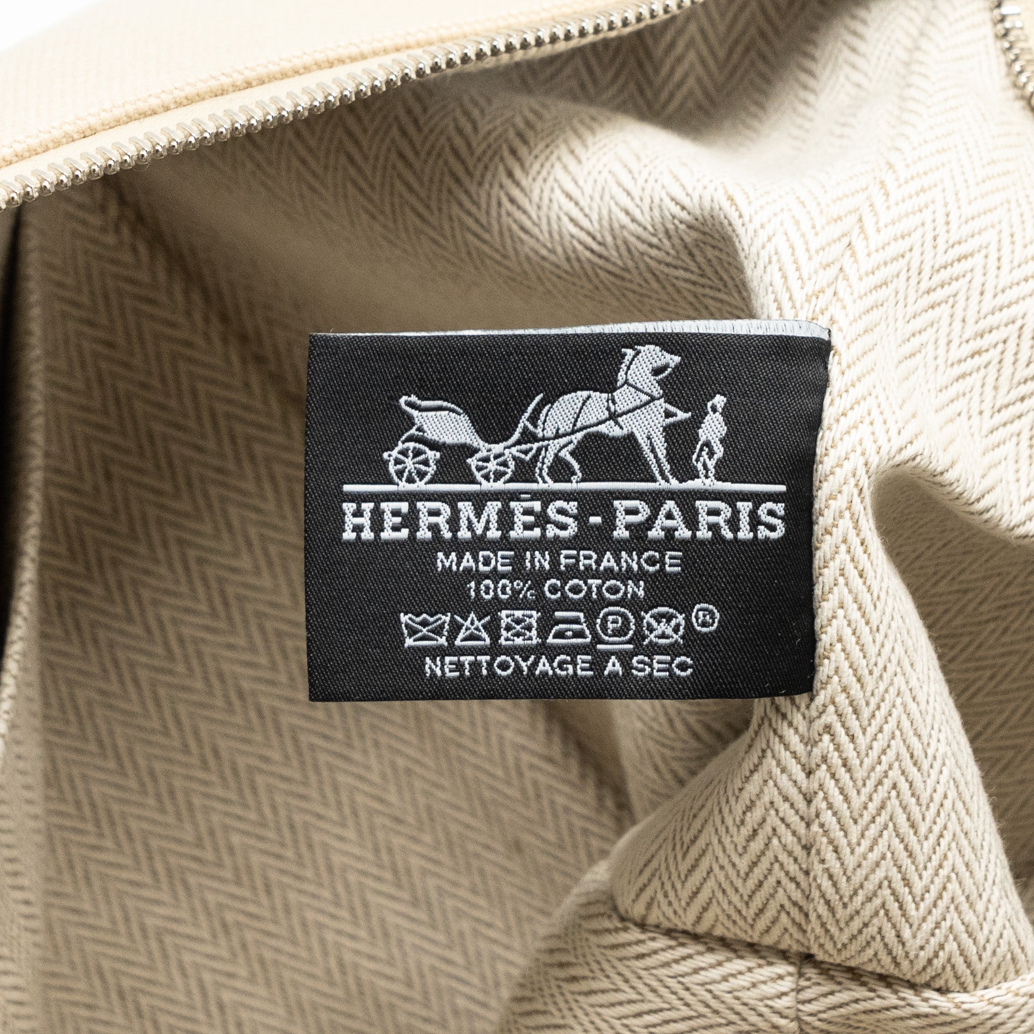 HERMES TROUSSE DE TOILETTE BRIDE A BRAC GM NATURAL SHW