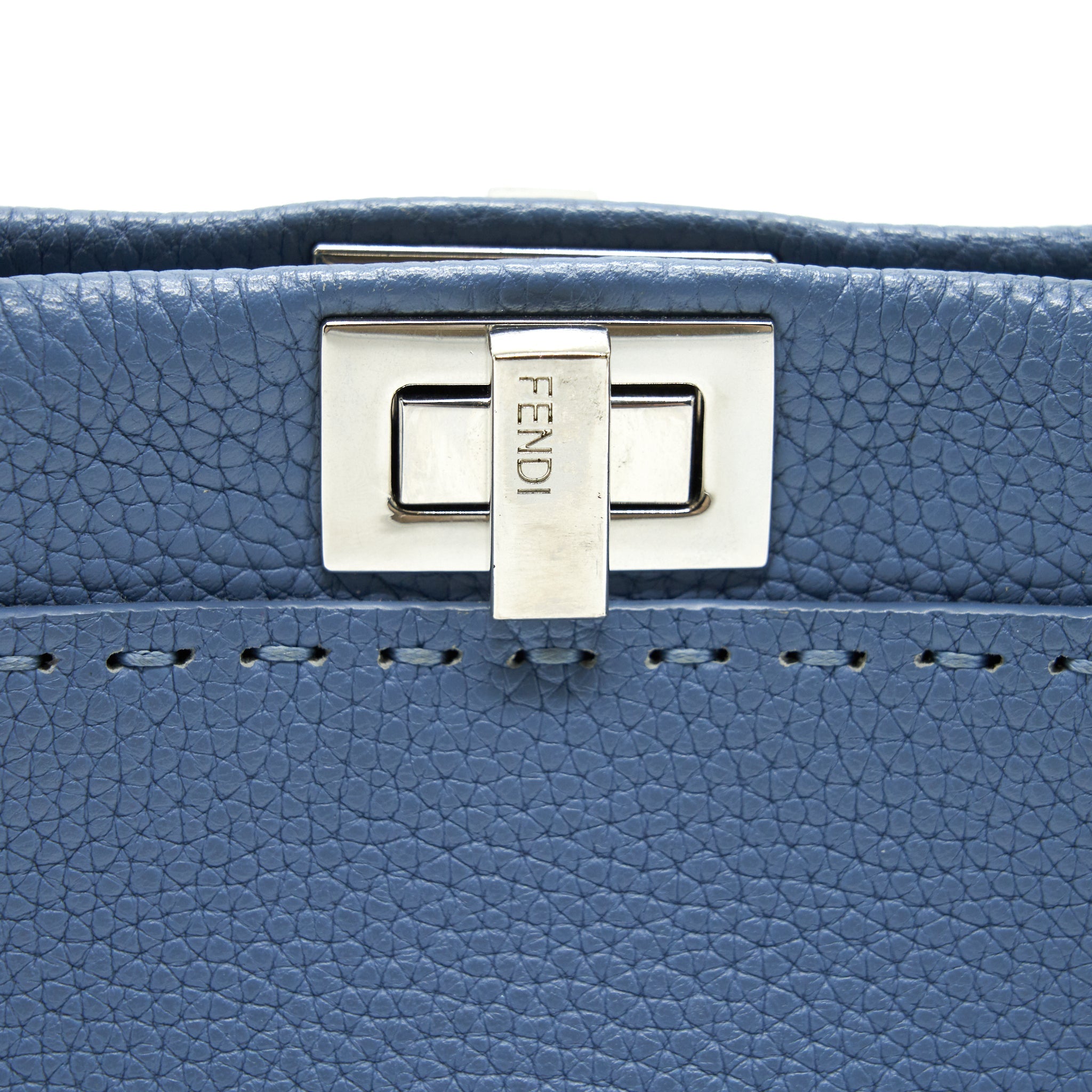 FENDI MINI PEEKABOO ICONIC IN BLUE SHW