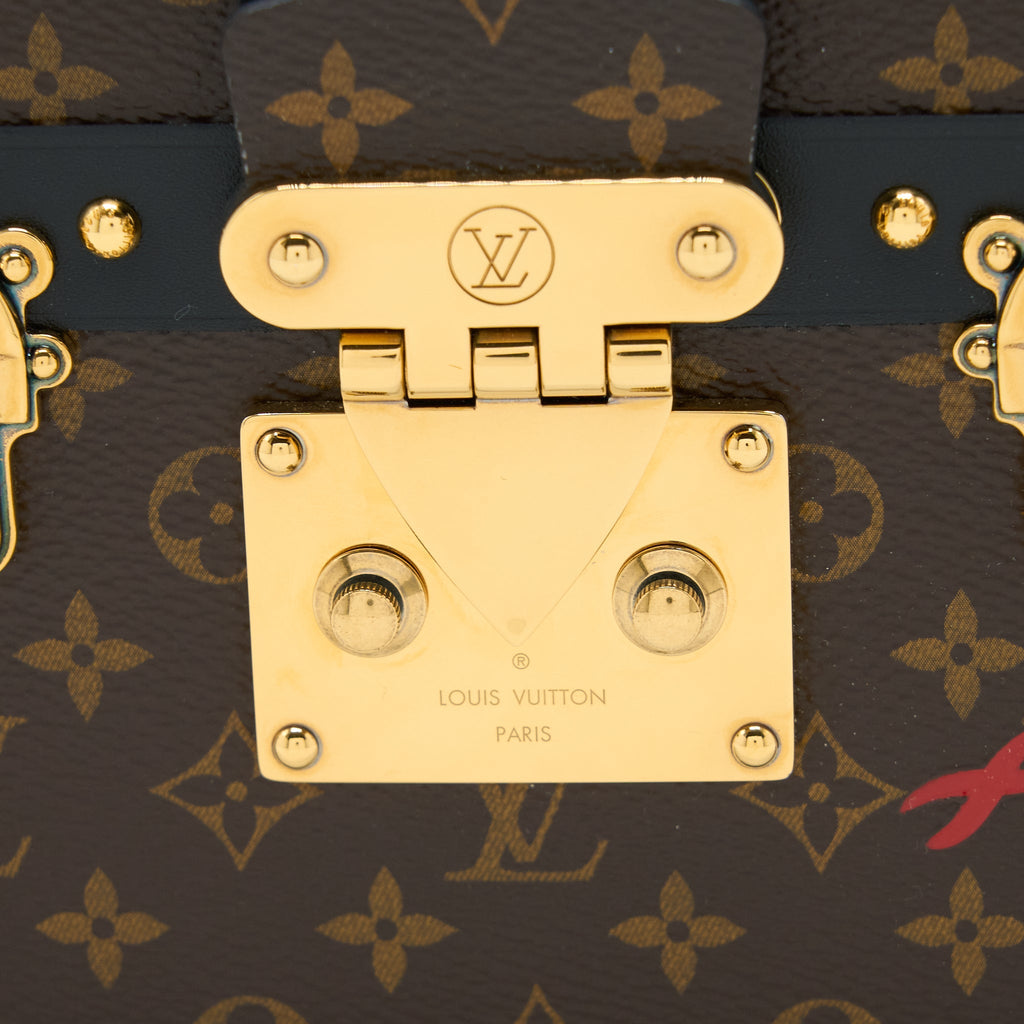 LOUIS VUITTON PETITE MALLE MONOGRAM CANVAS GHW (NEW VERSION)