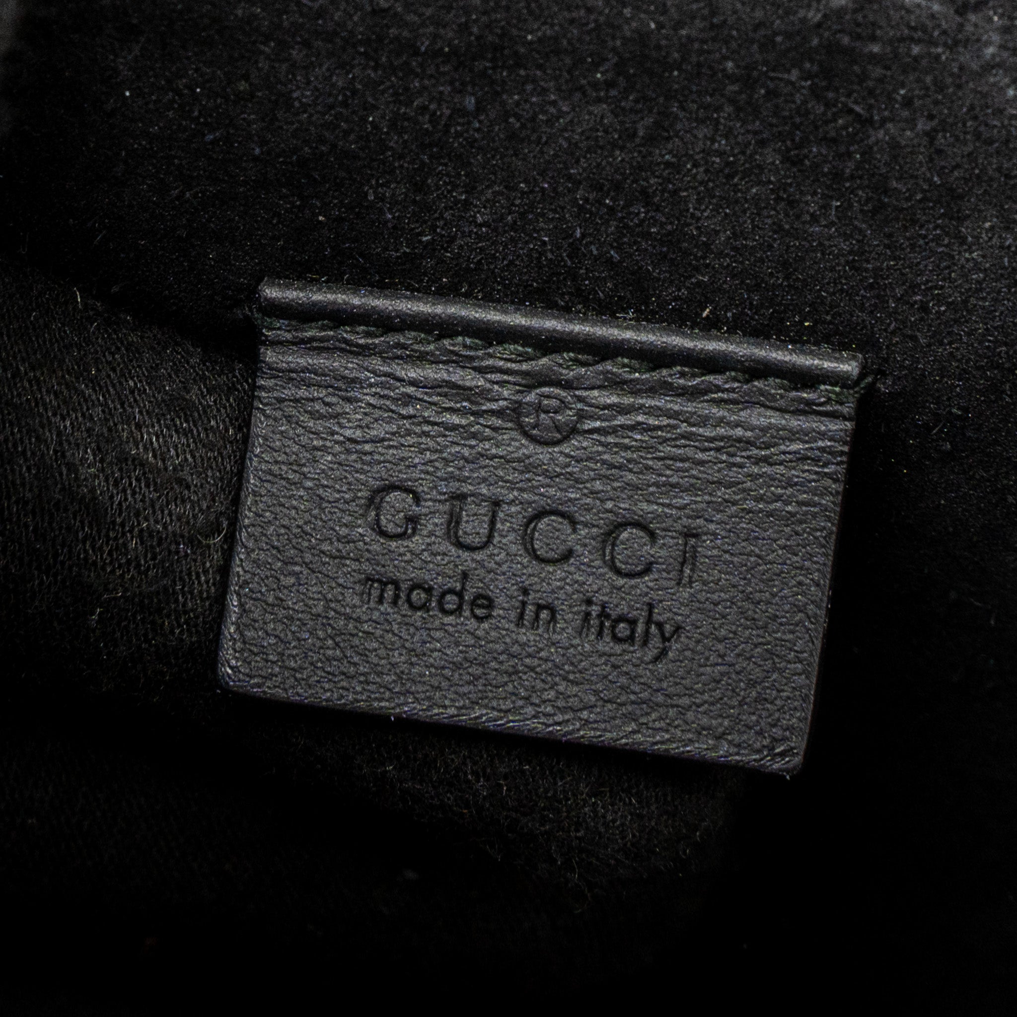 GUCCI DIONYSUS SHOULDER BAG GG SUPREME CANVAS BLACK/BROWN RUTHENIUM SILVER HARDWARE
