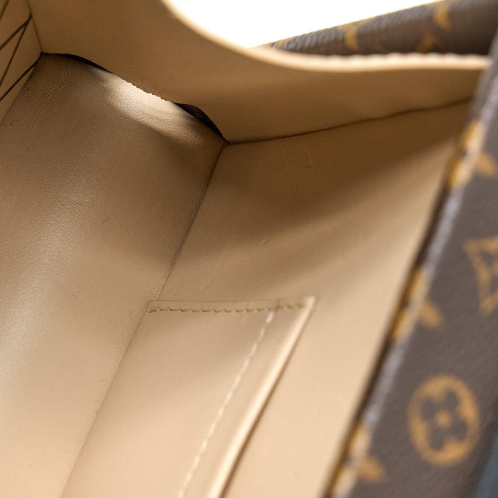 LOUIS VUITTON PETITE MALLE MONOGRAM CANVAS GHW (NEW VERSION)