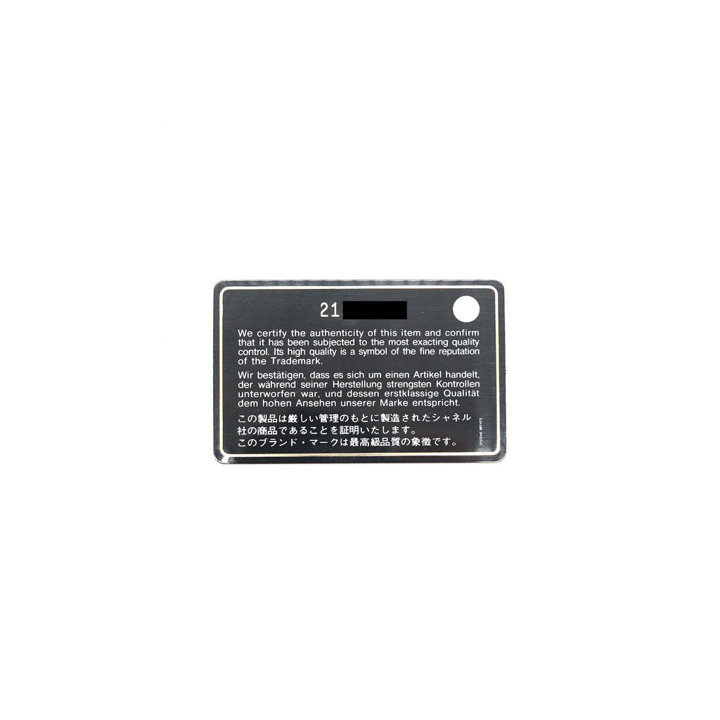 CHANEL CAVIAR WALLET ON CHAIN BLACK GHW