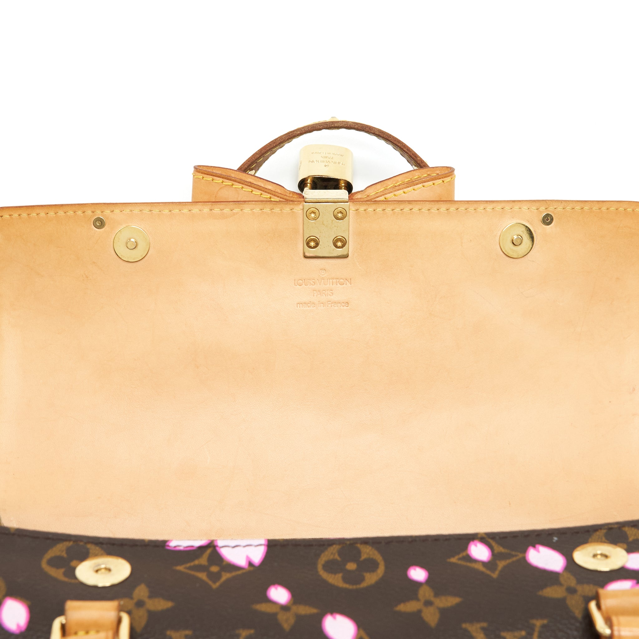 LOUIS VUITTON VINTAGE PAPILLON CHERRY BLOSSOM MONOGRAM CANVAS GHW