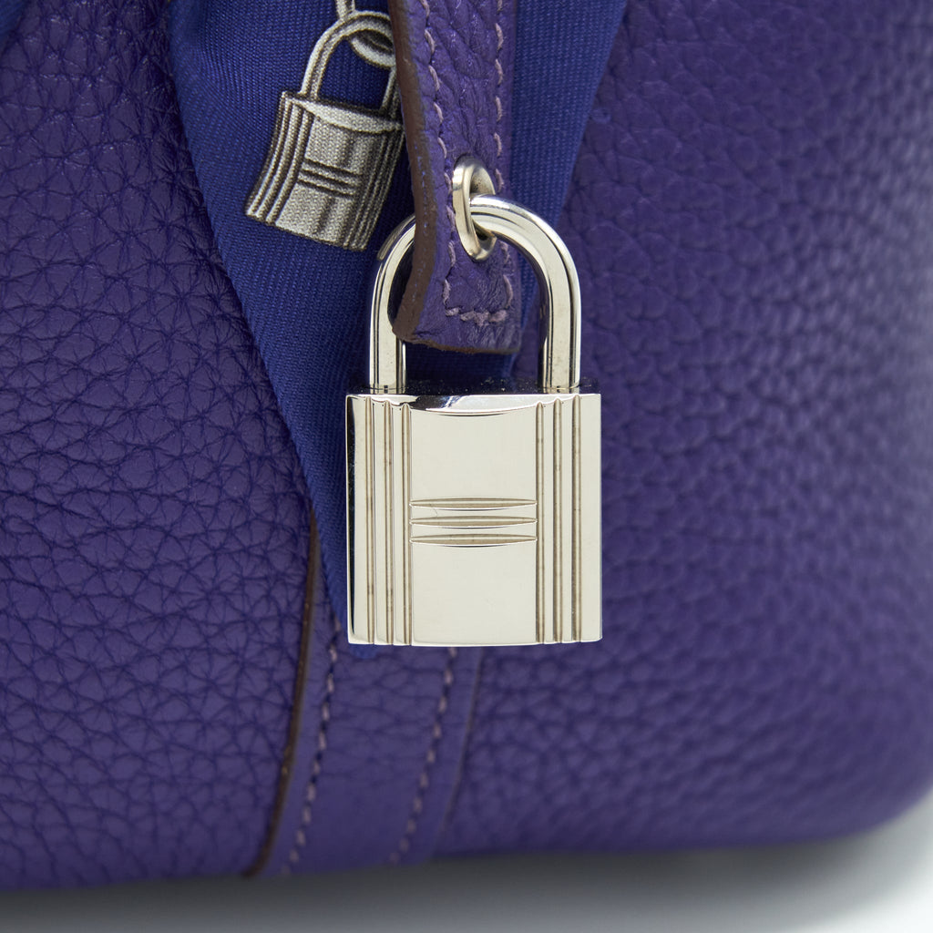 HERMES PICOTIN 18 CLEMENCE 9K IRIS SHW