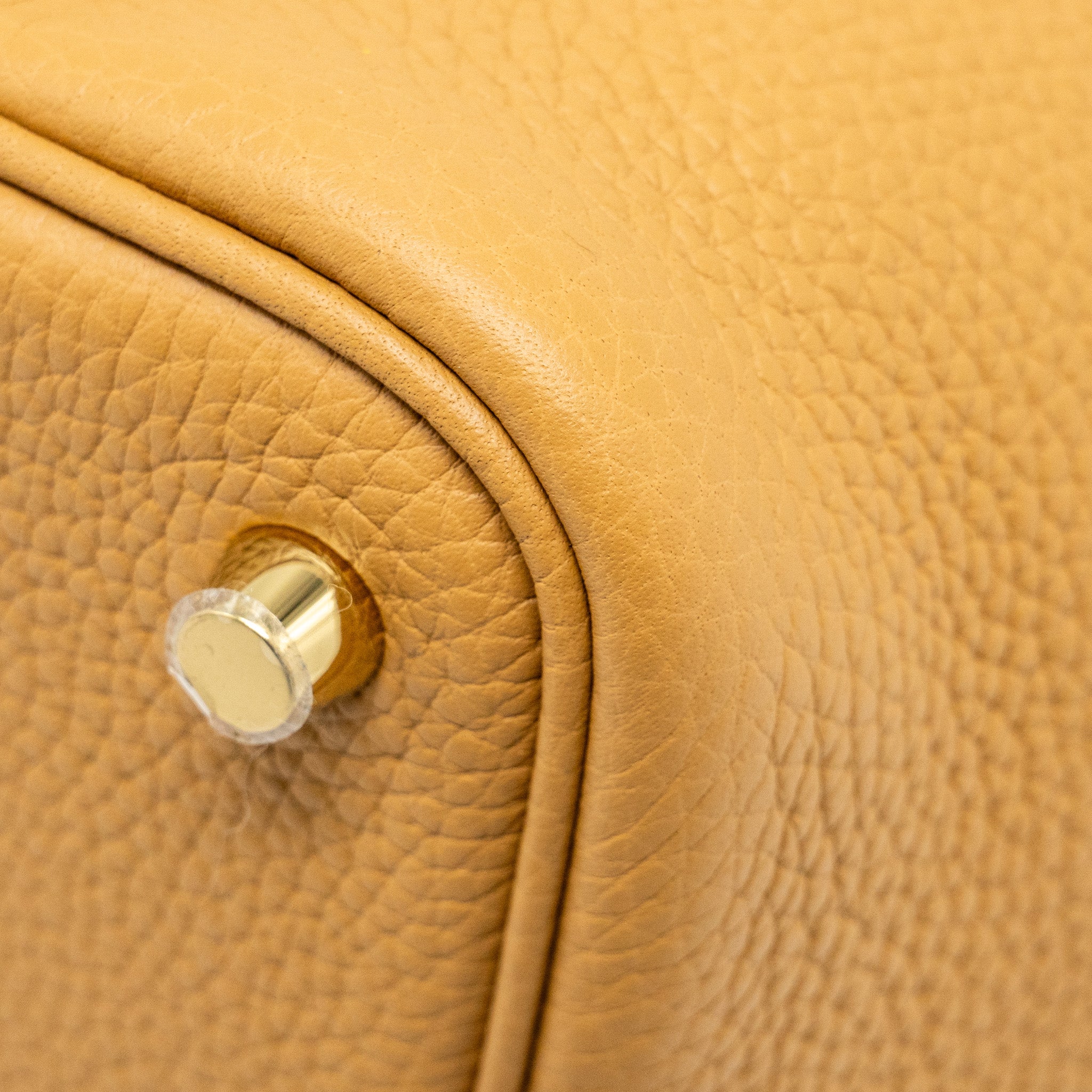 HERMES PICOTIN 18 LOCK BAG CLEMENCE 4B BISCUIT GHW