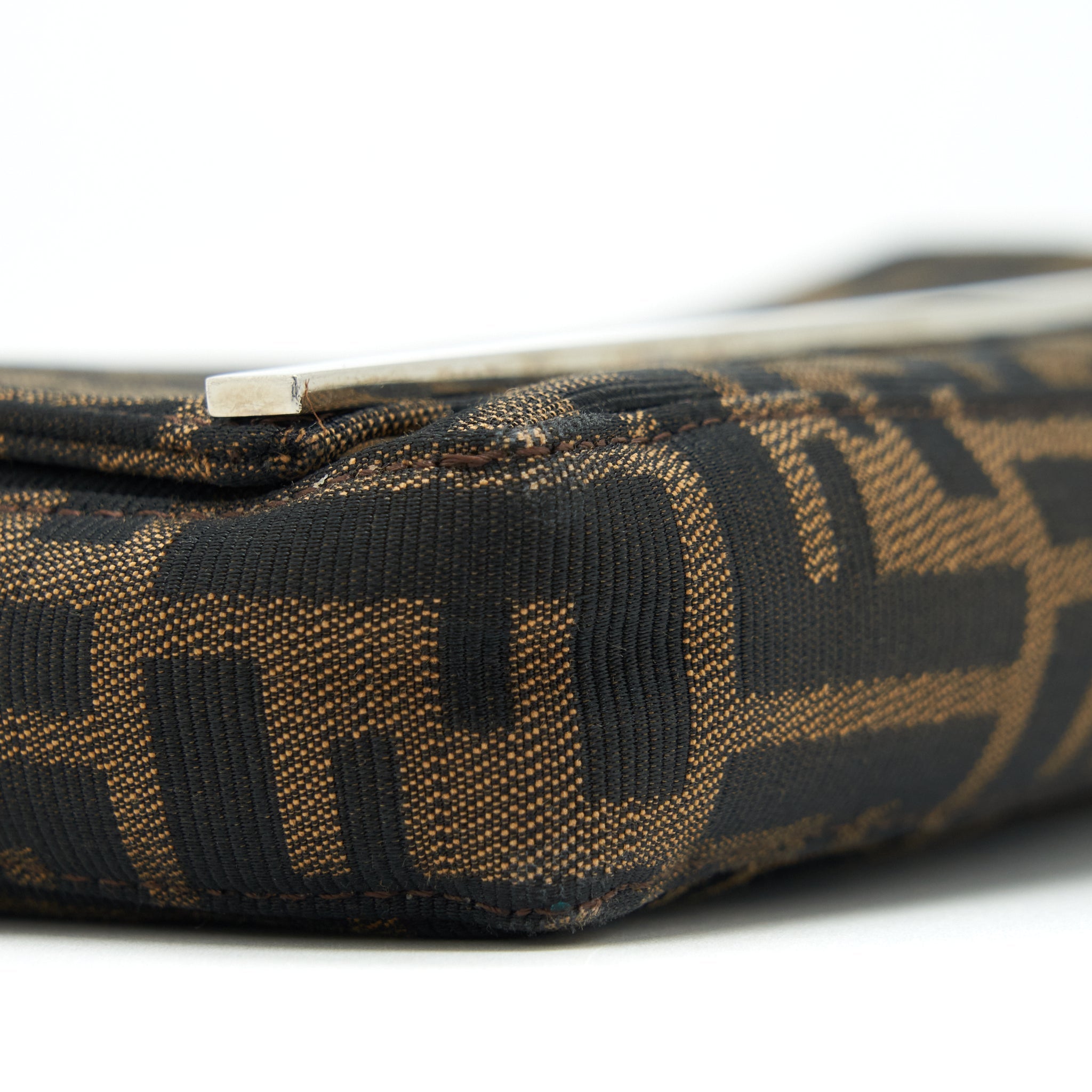 FENDI VINTAGE FF LOGO SHOULDER BAG