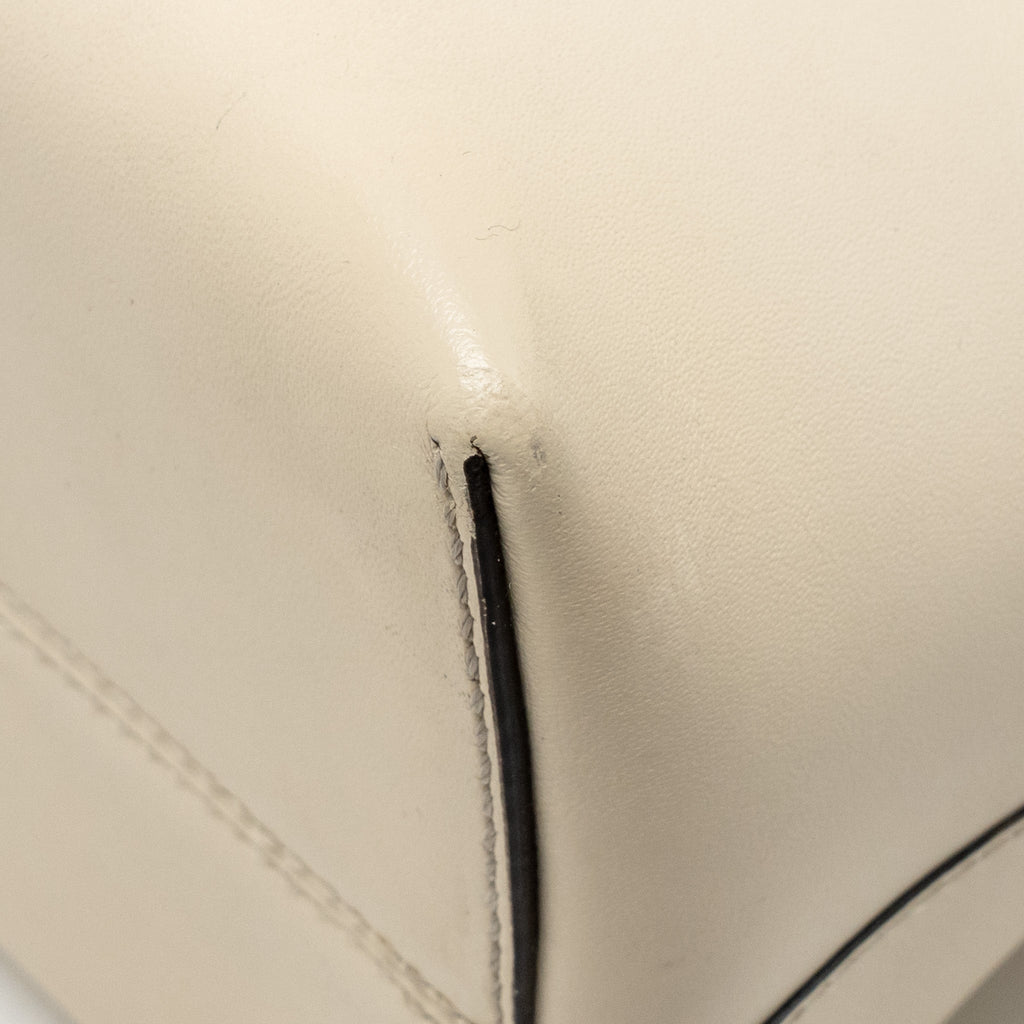 FENDI BY THE WAY BOSTON BAG CALFSKIN LIGHT BEIGE SHW