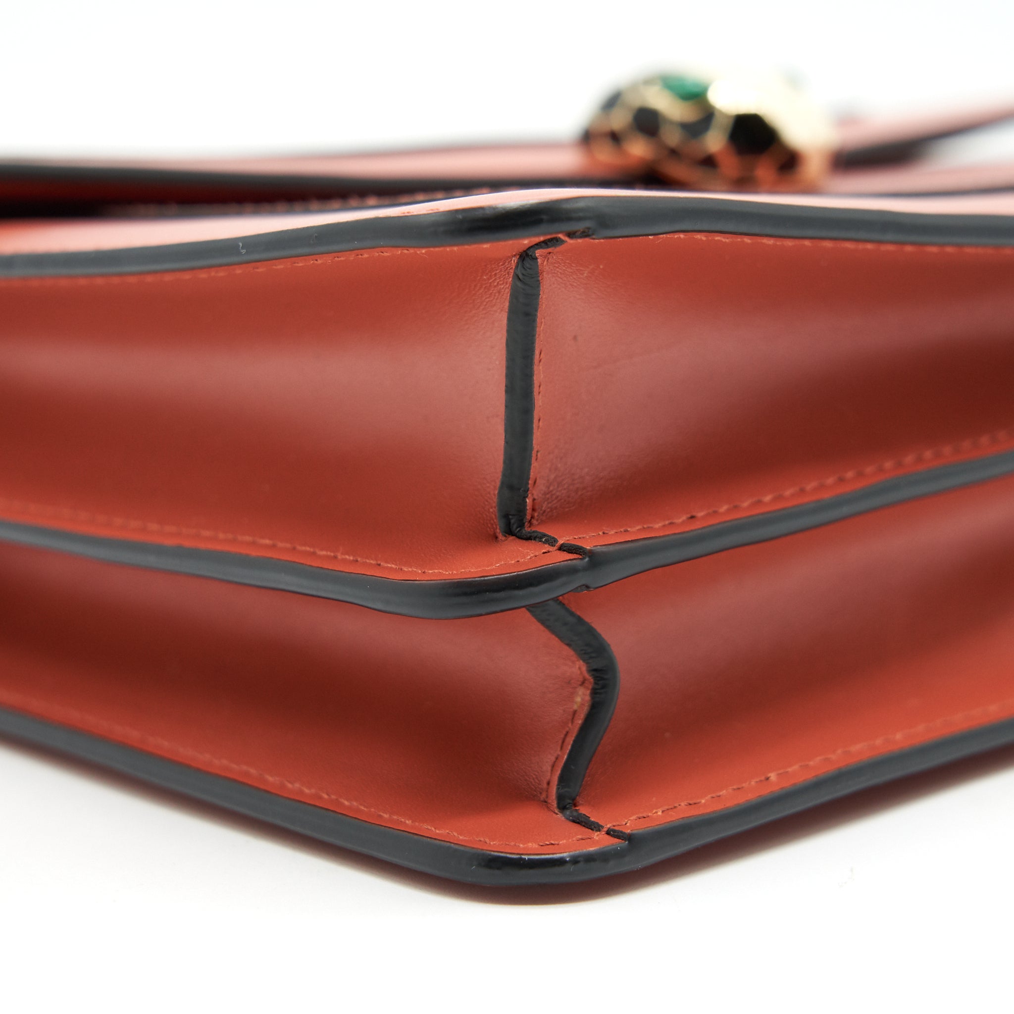 BVLGARI SERPENTI SHOULDER BAG CANYON AMBER