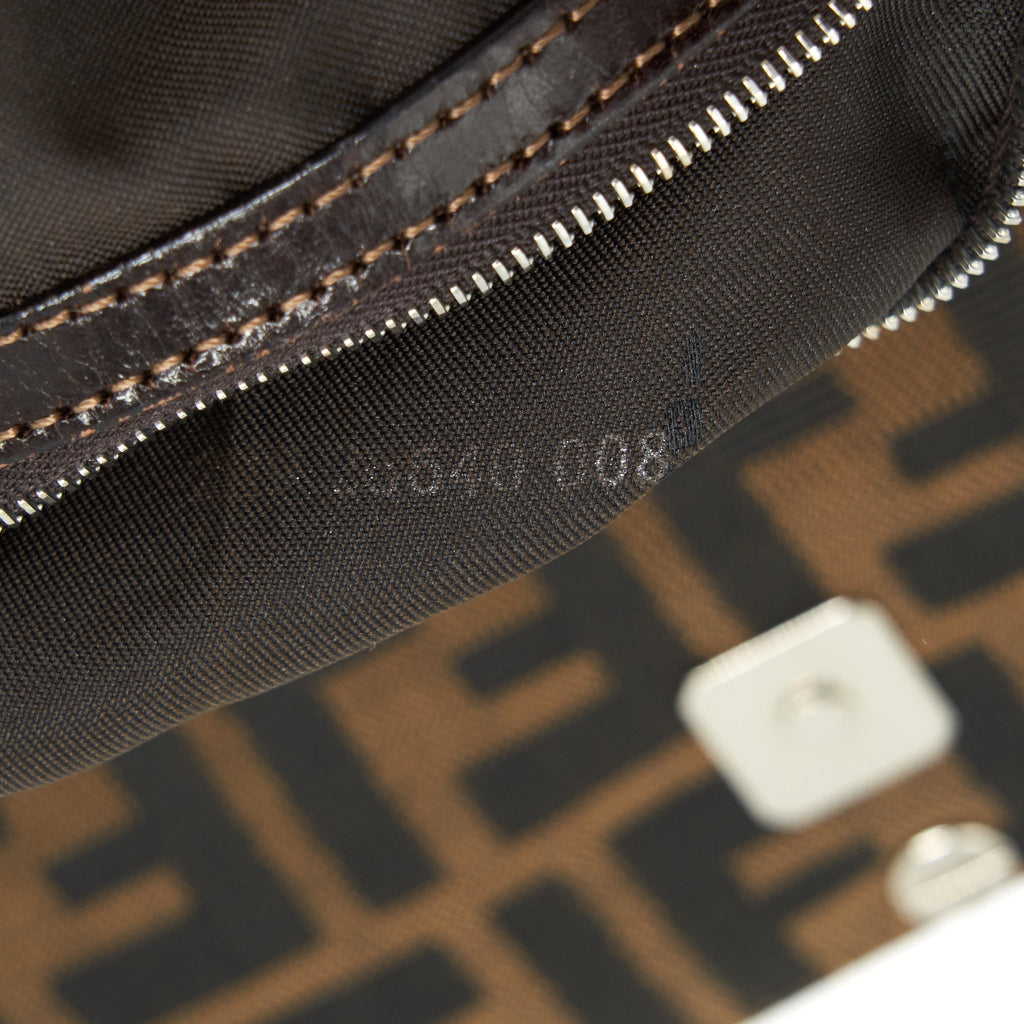 FENDI VINTAGE FF LOGO SHOULDER BAG