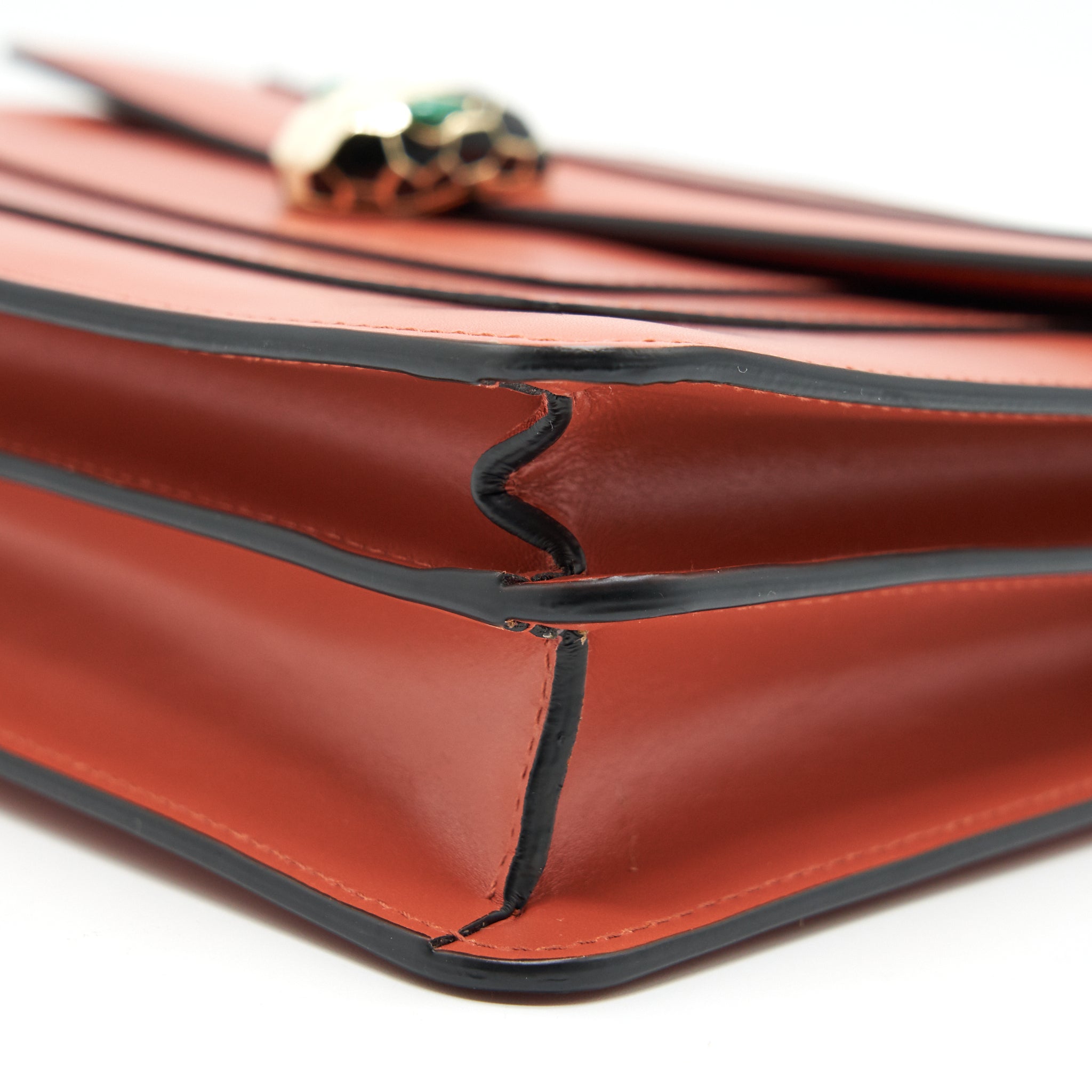 BVLGARI SERPENTI SHOULDER BAG CANYON AMBER
