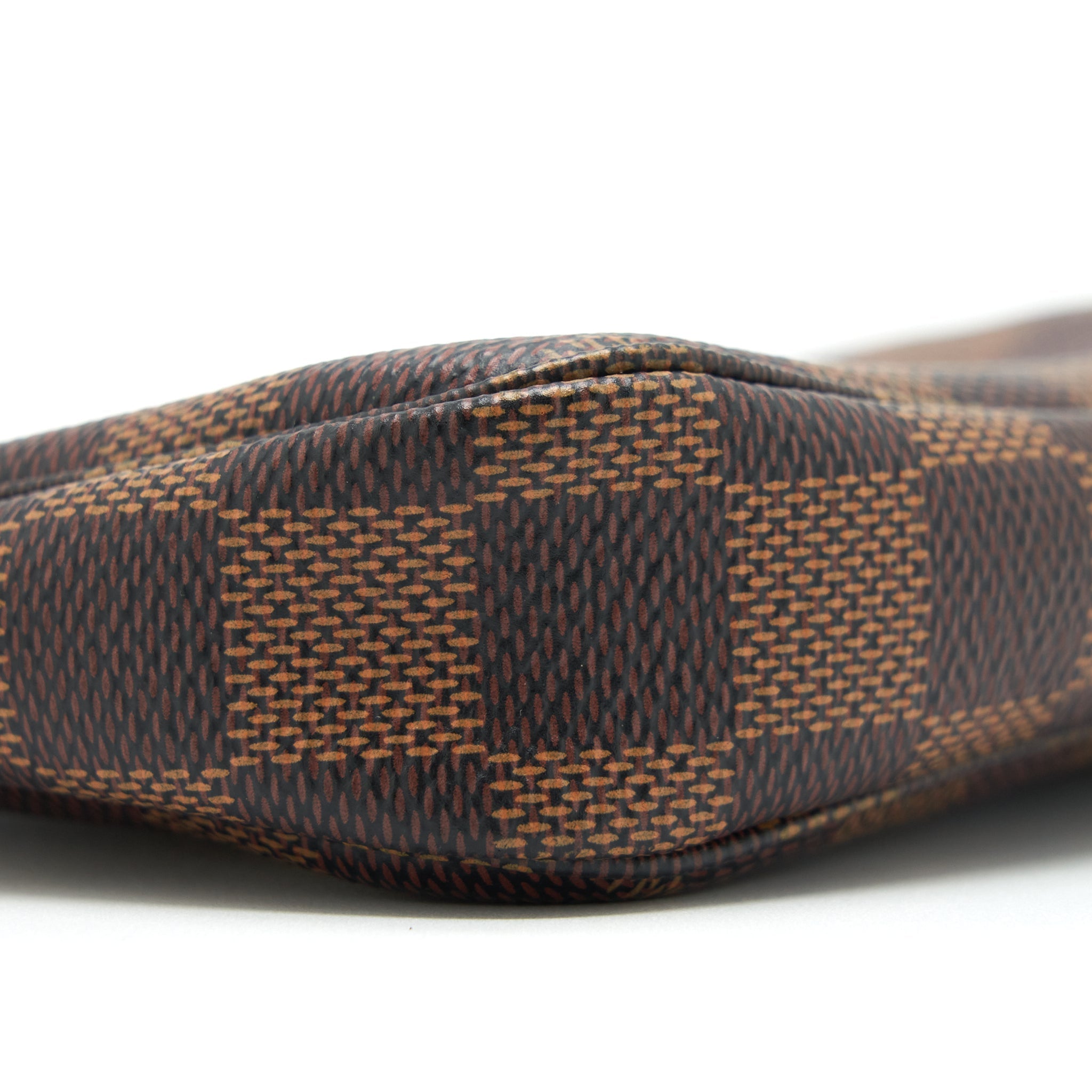 LOUIS VUITTON MINI POCHETTE ACCESSORIES DAMIER EBENE CANVAS GHW