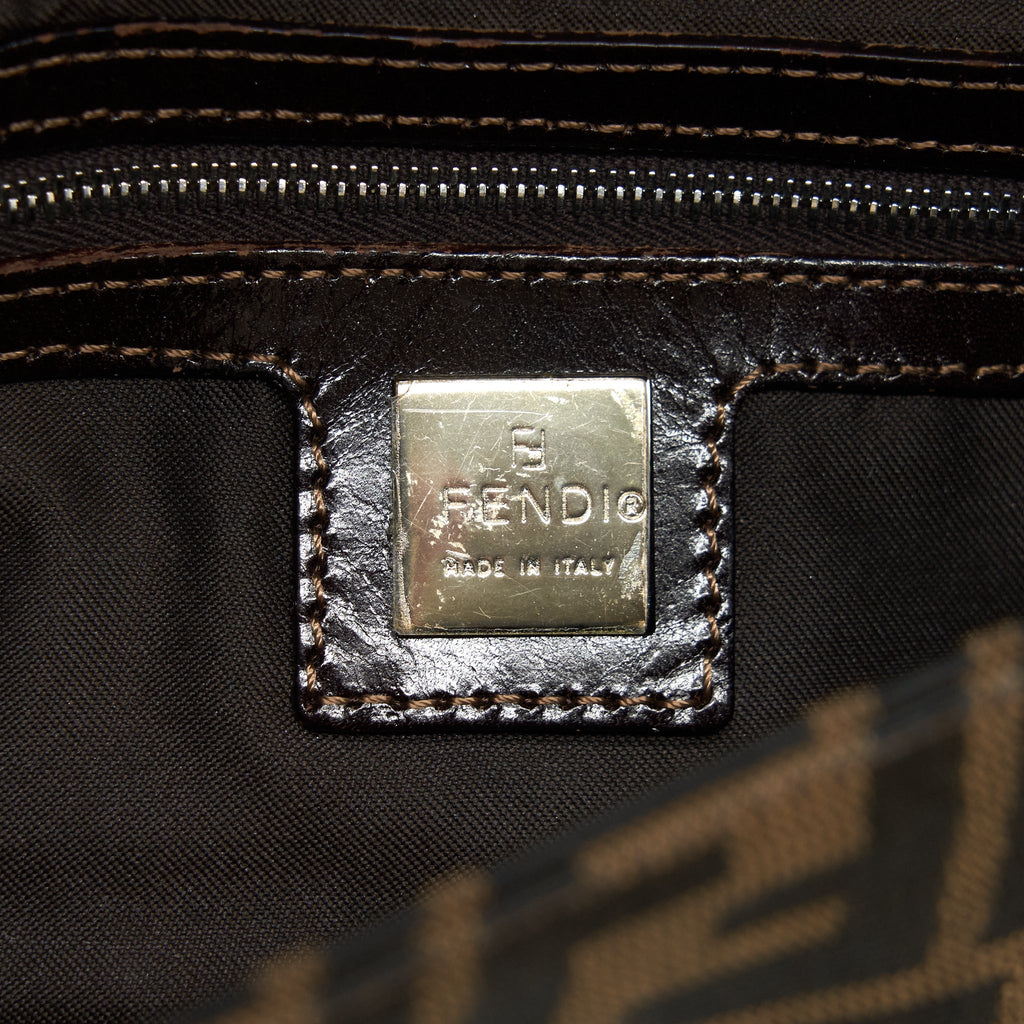 FENDI VINTAGE FF LOGO SHOULDER BAG