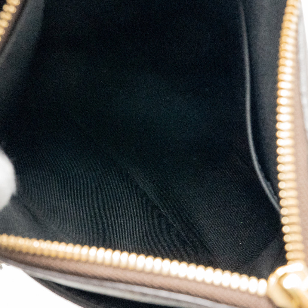 LOUIS VUITTON ODEON PM BAG MONOGRAM CANVAS BLACK GHW