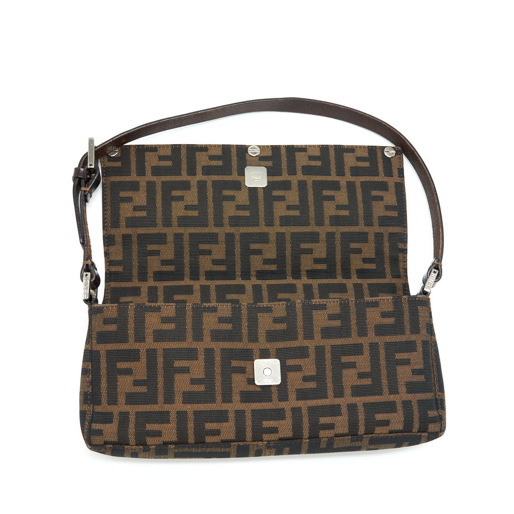 FENDI VINTAGE FF LOGO SHOULDER BAG