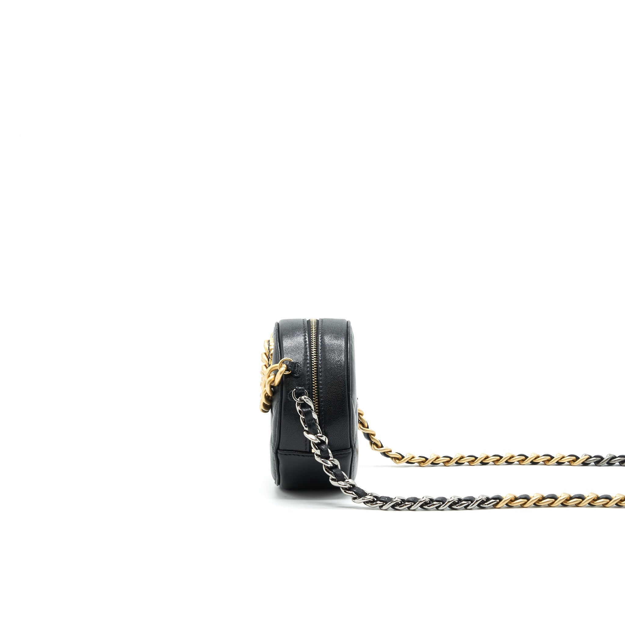 CHANEL 19 CLUTCH WITH CHAIN